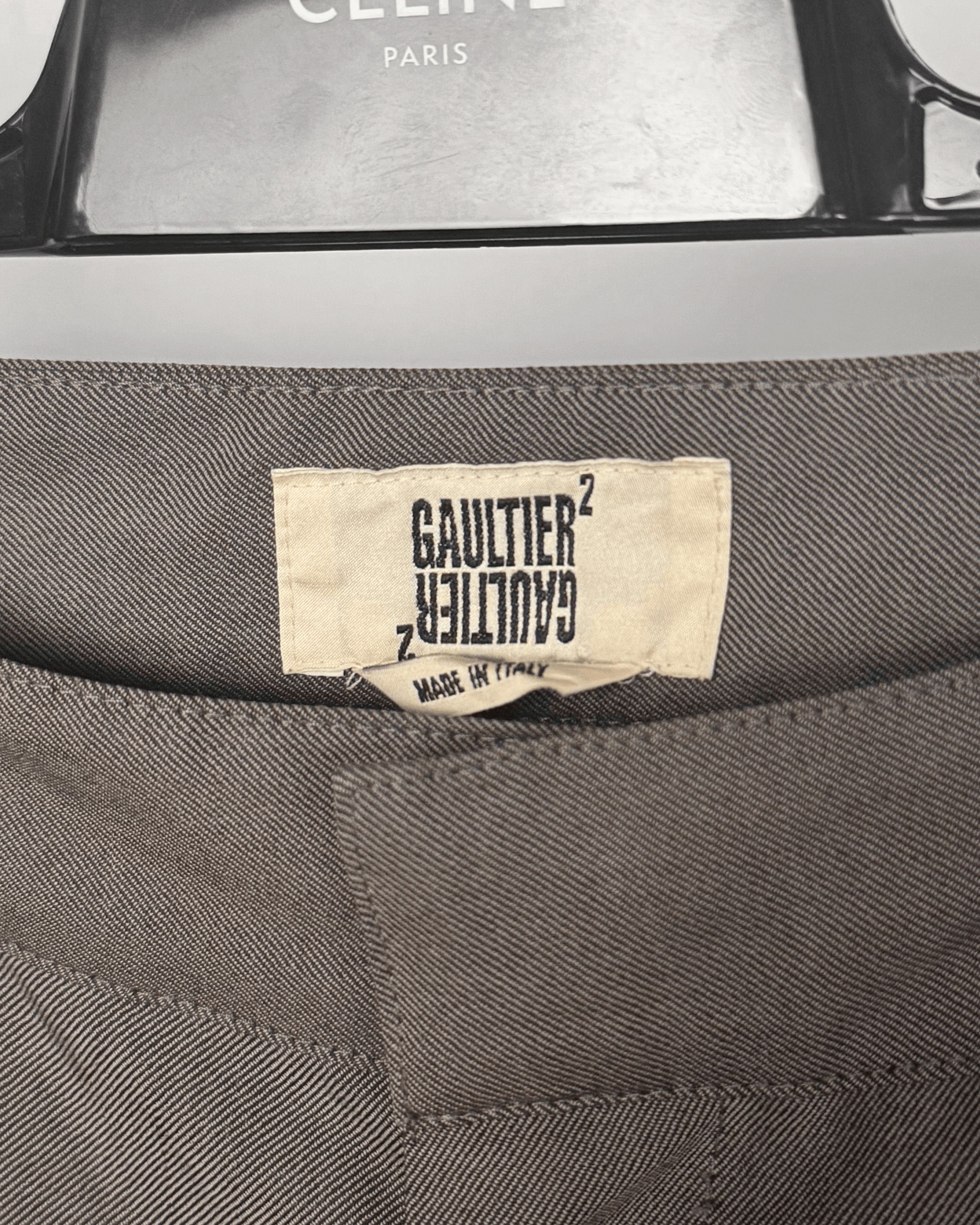 Jean Paul Gaultier Jean Paul Gaultier Bondage Belted Tailored Pants Size US 34 / EU 50 - 11 Thumbnail