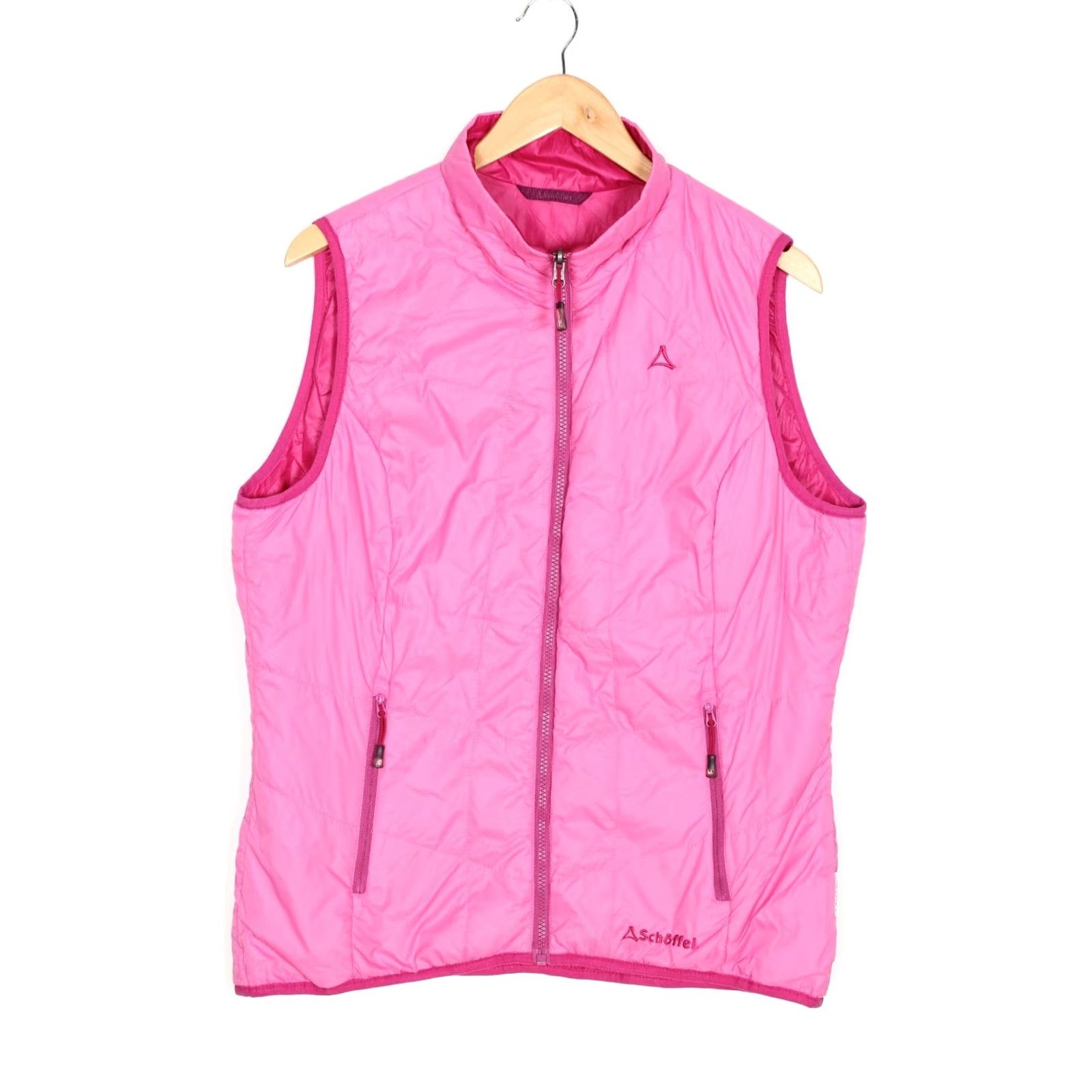 Vintage VINTAGE SCHOFFEL Nancy Reversible Gilet Vest Jacket Bodywarmer Women Size EU 44 UK 18 Size XXL / US 16-18 / IT 52-54 - 3 Thumbnail