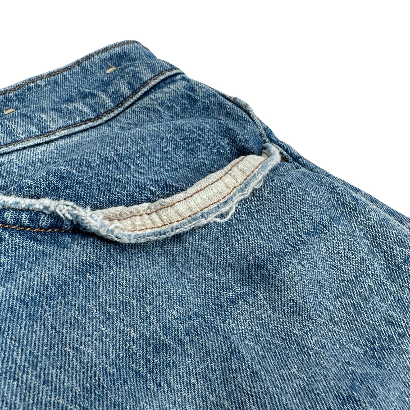 Madewell Madewell Relaxed Taper Jeans Men 33x32 Blue Denim Distressed Size US 33 - 10 Thumbnail