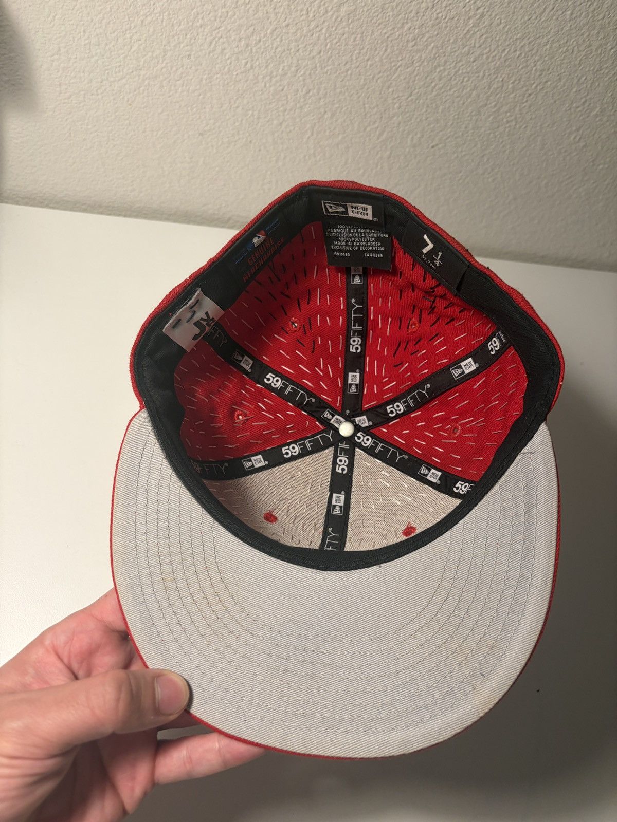 New Era Sashiko New Era LA fitted hat Size ONE SIZE - 4 Thumbnail