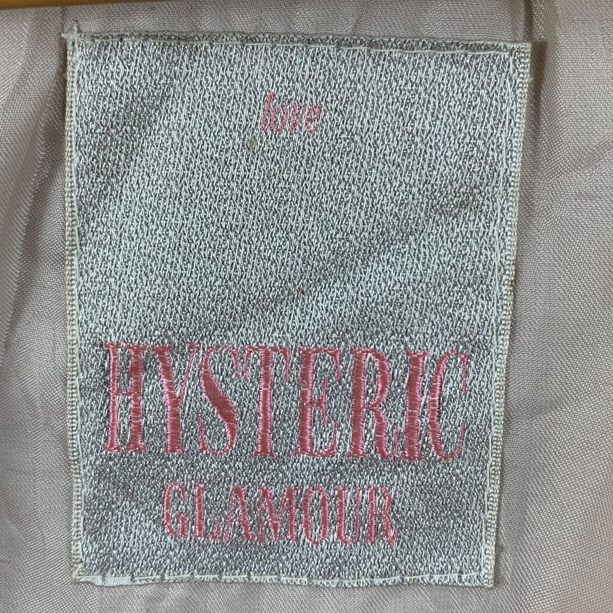 Hysteric Glamour × Vintage Vintage 90s Distressed Love HYSTERIX GLAMOUR Coat Jacket Size S / US 4 / IT 40 - 5 Thumbnail