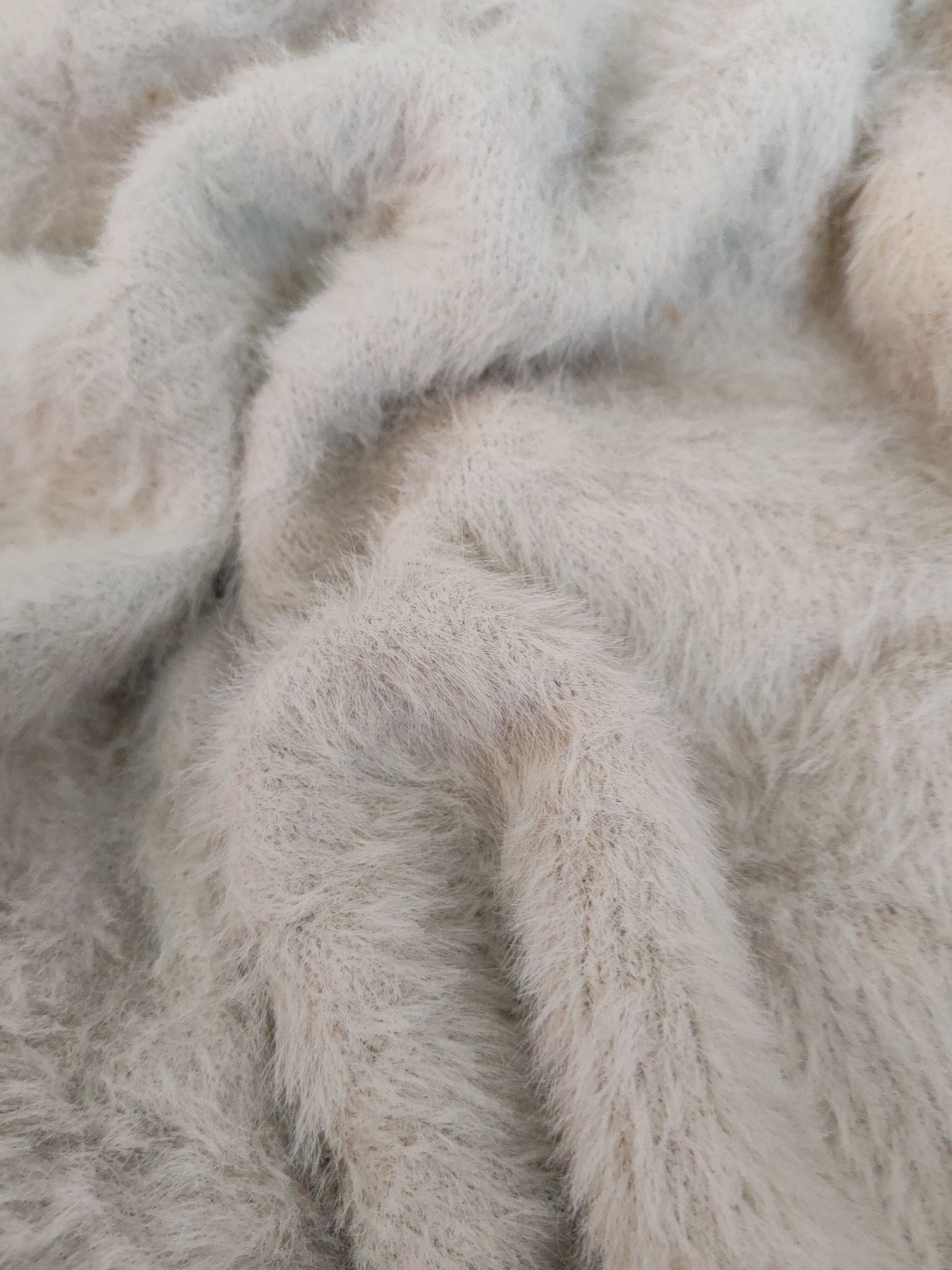 Japanese Brand Free's Mart Gray Shag Shaggy Fur Mohair Knitwear #S1924 Size S / US 4 / IT 40 - 10 Thumbnail