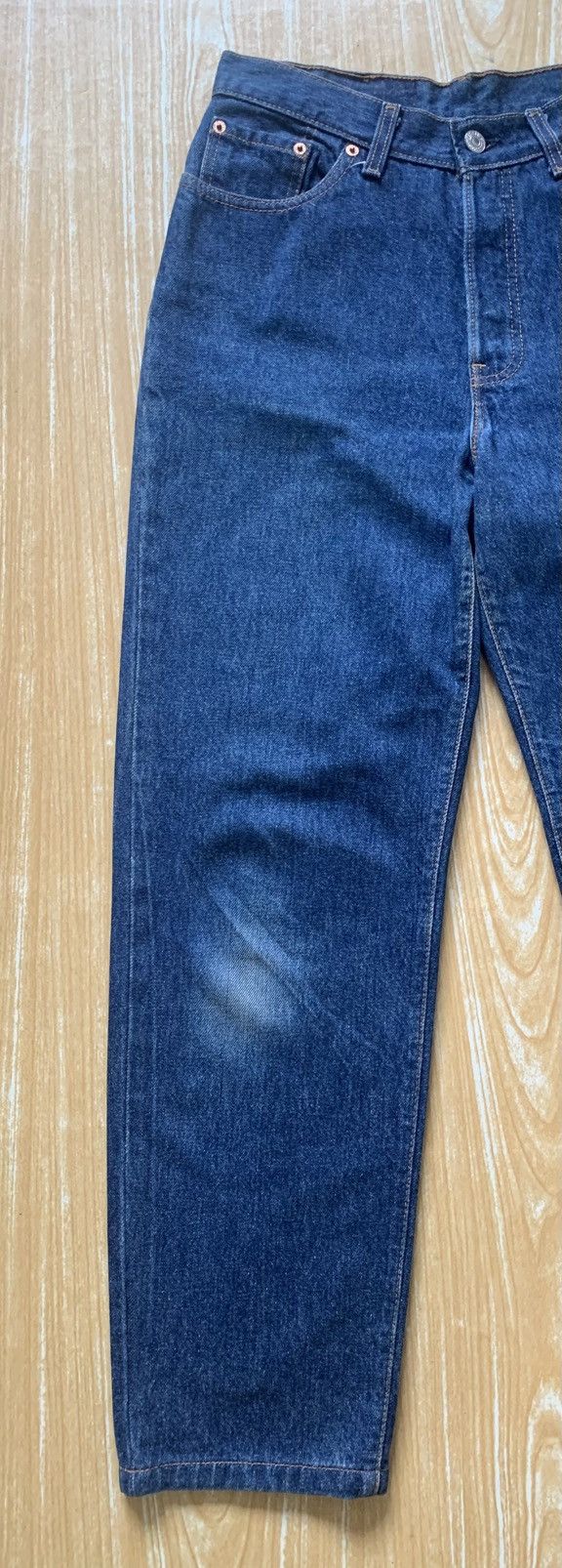 Levi's × Vintage Rare.. Vintage 90s Levi’s 501 Button Fly Denim Pants Size US 27 - 11 Thumbnail