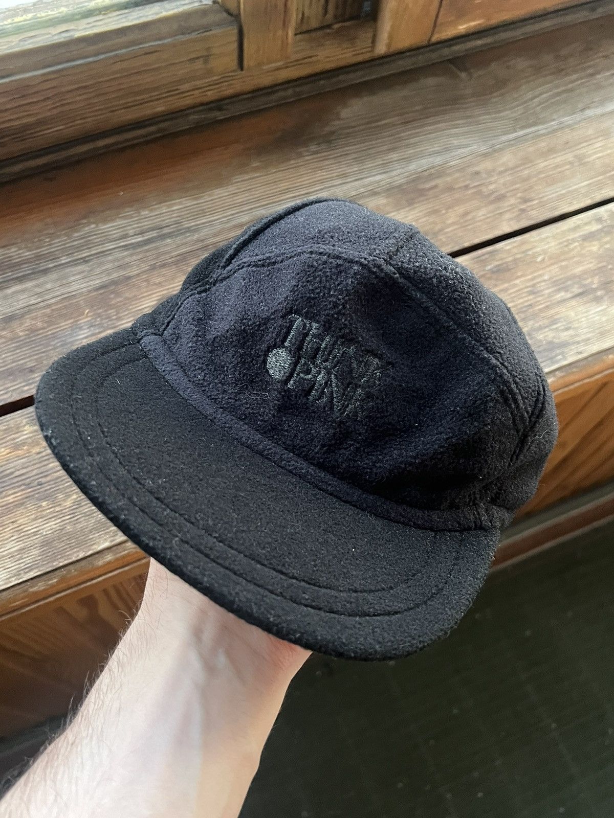 Hat Club Vintage Fleese Cap Think Pink Hat Streetwear Y2K Size ONE SIZE - 2 Thumbnail