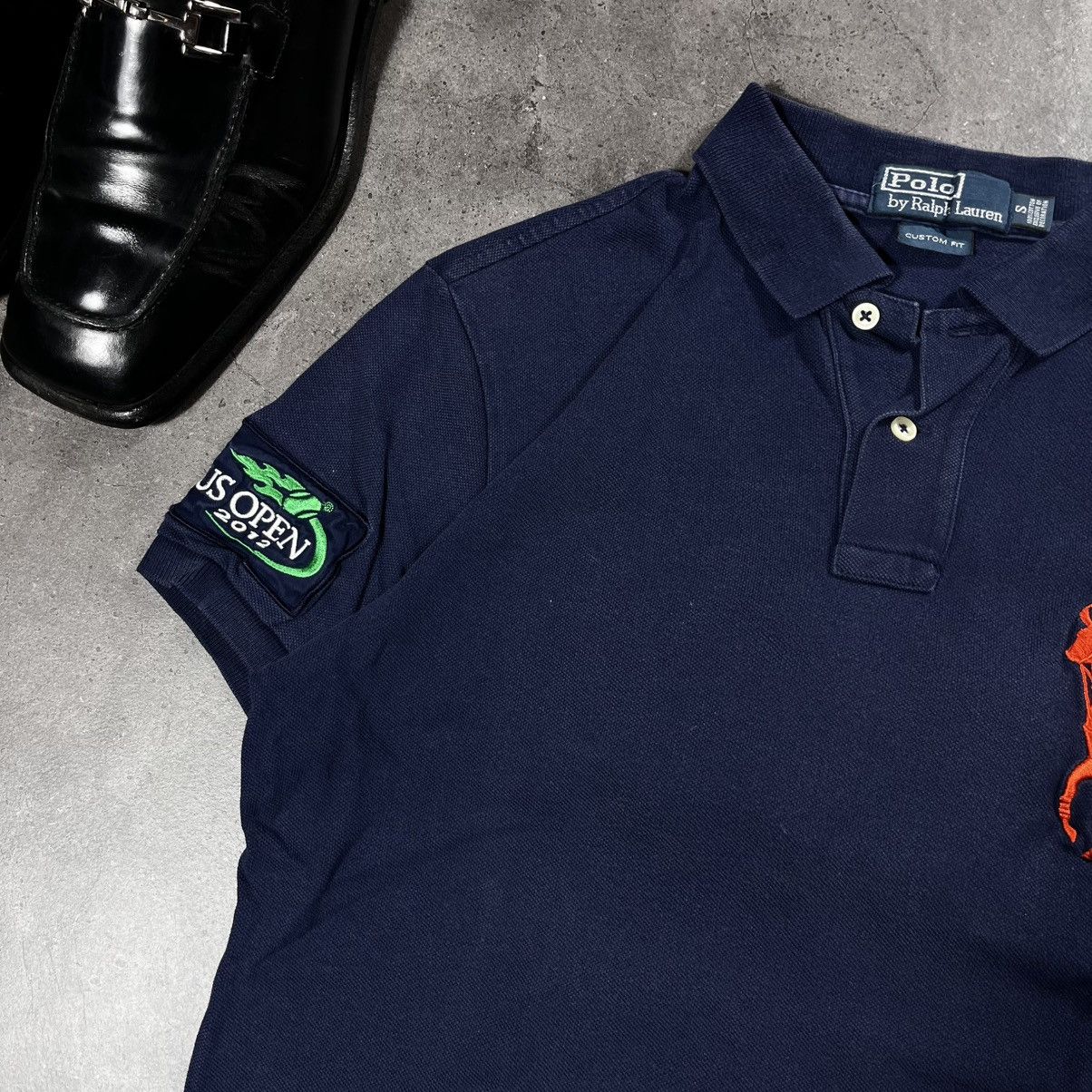 Polo Ralph Lauren Polo Ralph Lauren 00s Vintage US Open Rugby Polo Shirt Tee Size US S / EU 44-46 / 1 - 3 Thumbnail