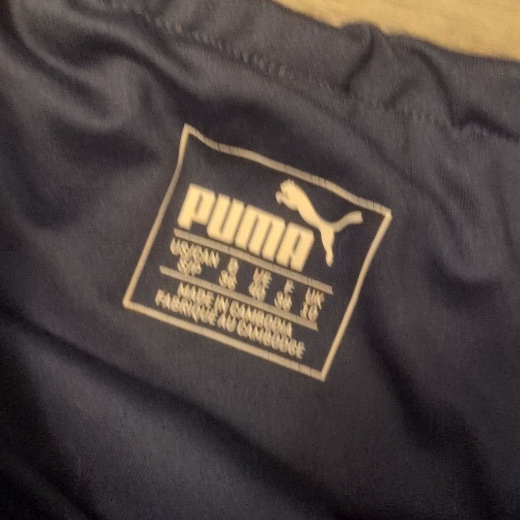 Puma Puma blue moto leggings size small Size 24" / US 00 / IT 34 - 2 Thumbnail