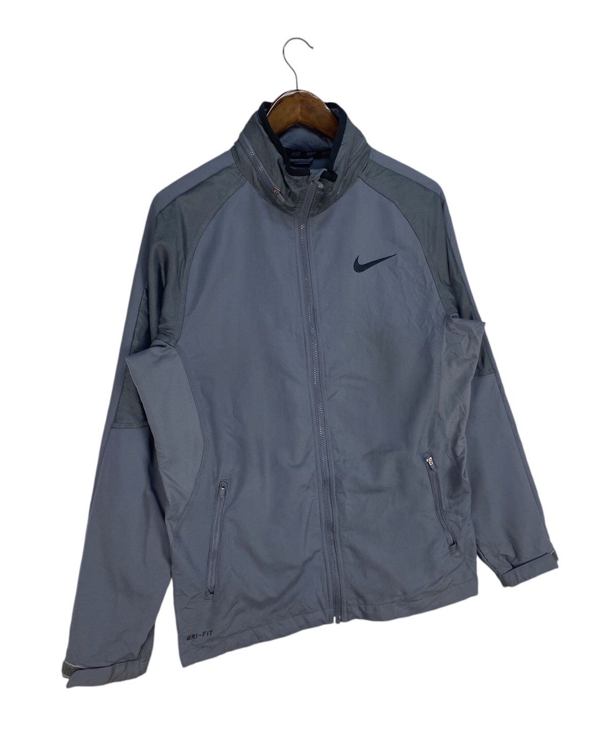 Nike × Vintage 💥RARE💥NIKE EMBROIDERY LOGO JACKET Size US L / EU 52-54 / 3 - 2 Thumbnail