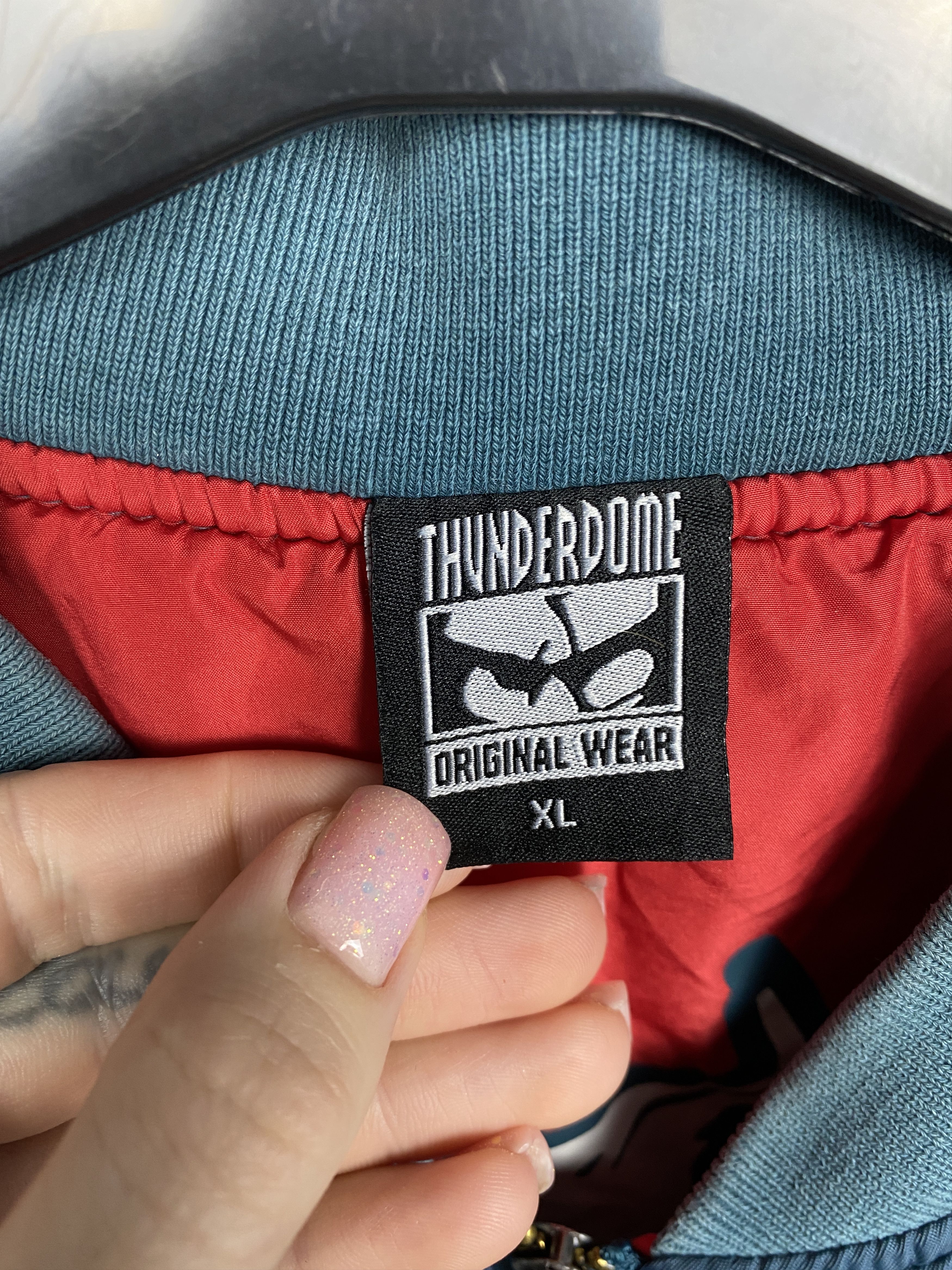 Thunderdome Thunderdome Vintage Bomber Jacket Gabber Hardcore Rave Size US XL / EU 56 / 4 - 12 Thumbnail