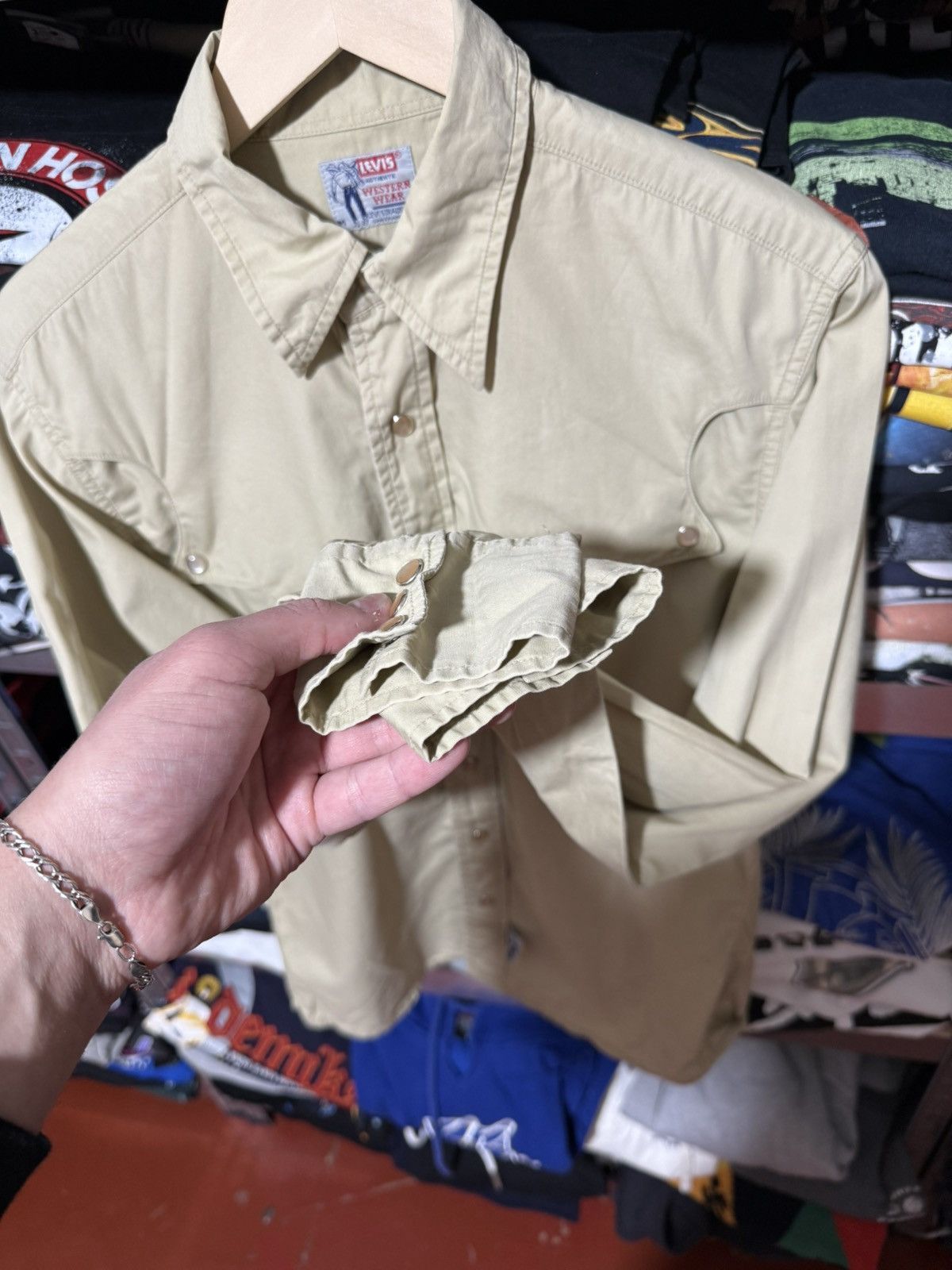 Levi's Vintage Clothing Vintage 90’s Levis Western Wear Cowboy Retro Button Shirt Size US M / EU 48-50 / 2 - 8 Thumbnail