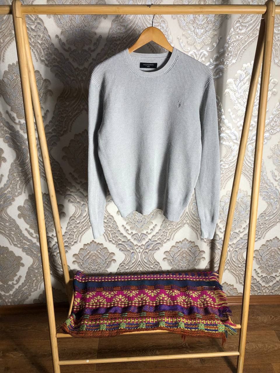 Allsaints × Vintage VERY RARE ALLSAINTS KNIT SWEATER DESIGNER CASUAL JAPAN STYLE Size US S / EU 44-46 / 1 - 1 Thumbnail