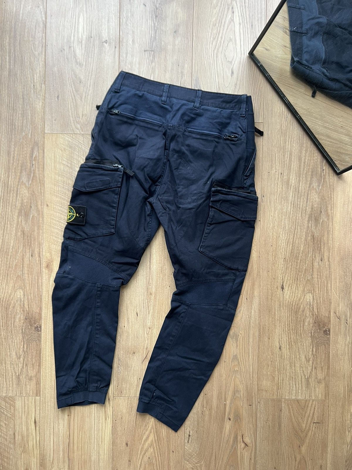 Stone Island STONE ISLAND CARGO MULTIPOCKET Y2K RARE CARGO PANTS Size US 28 / EU 44 - 2 Thumbnail