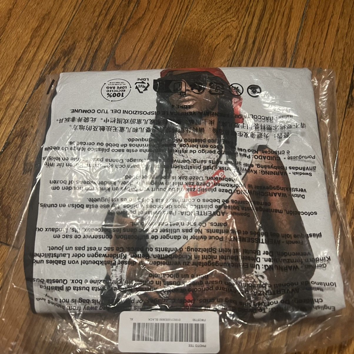 Supreme In Hand Supreme Playboi Carti Photo Tee Black Size XL Size US XL / EU 56 / 4 - 4 Thumbnail