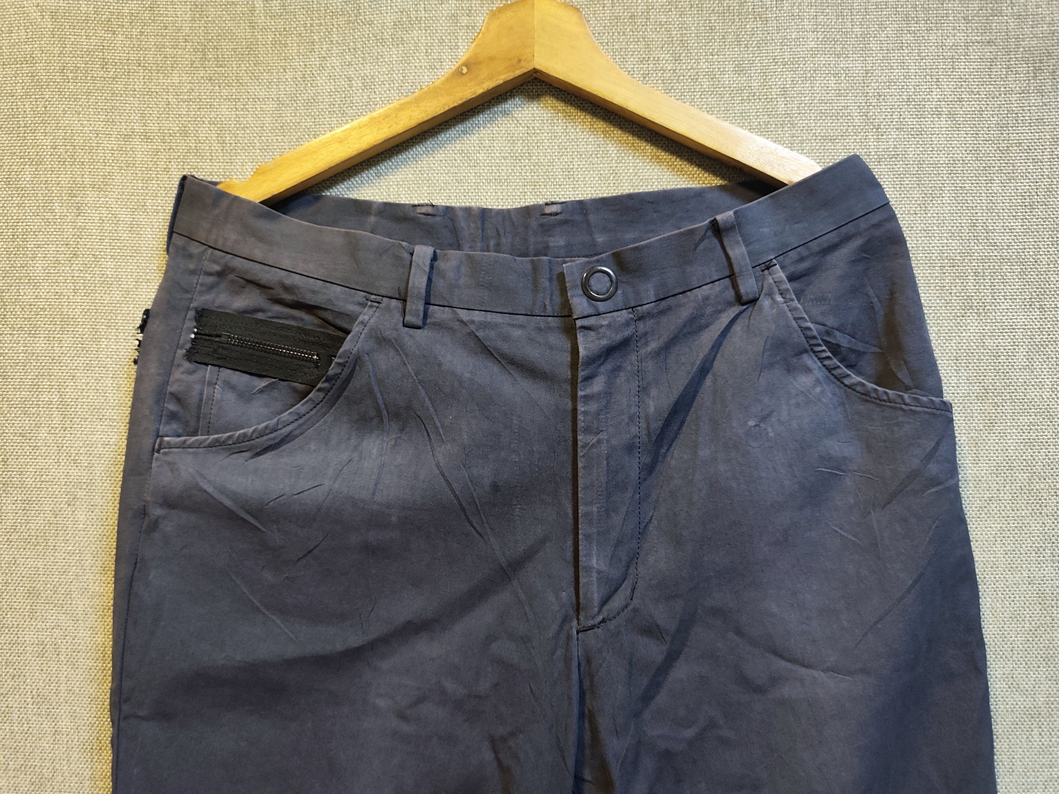 Number (N)ine SS02 Number (N)ine "Modern Age" Zip Riri Faded Pants Size US 34 / EU 50 - 6 Thumbnail