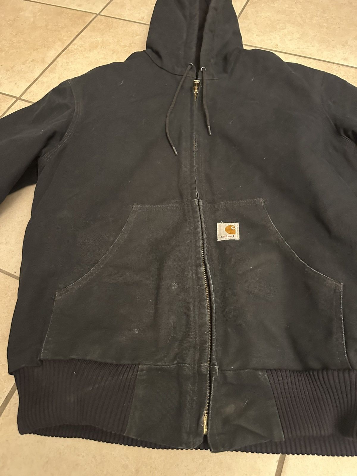 Carhartt Vintage Carhartt Made in USA Active Jacket - Black - Small Size US S / EU 44-46 / 1 - 2 Thumbnail