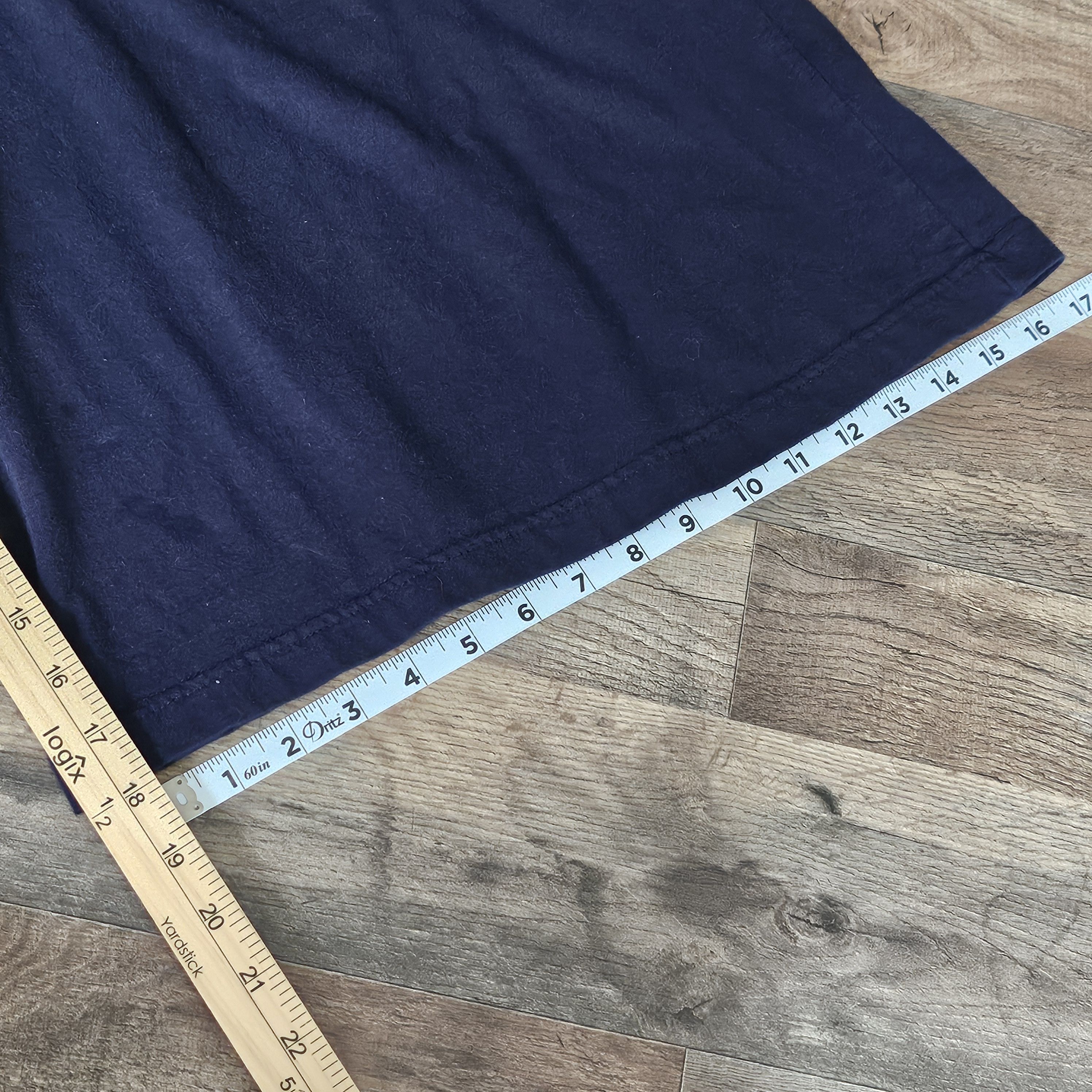 Lands' End × Vintage Vitnage Land's End Wide legged cullotes. Cotton. USA. PM Size 29" - 9 Thumbnail