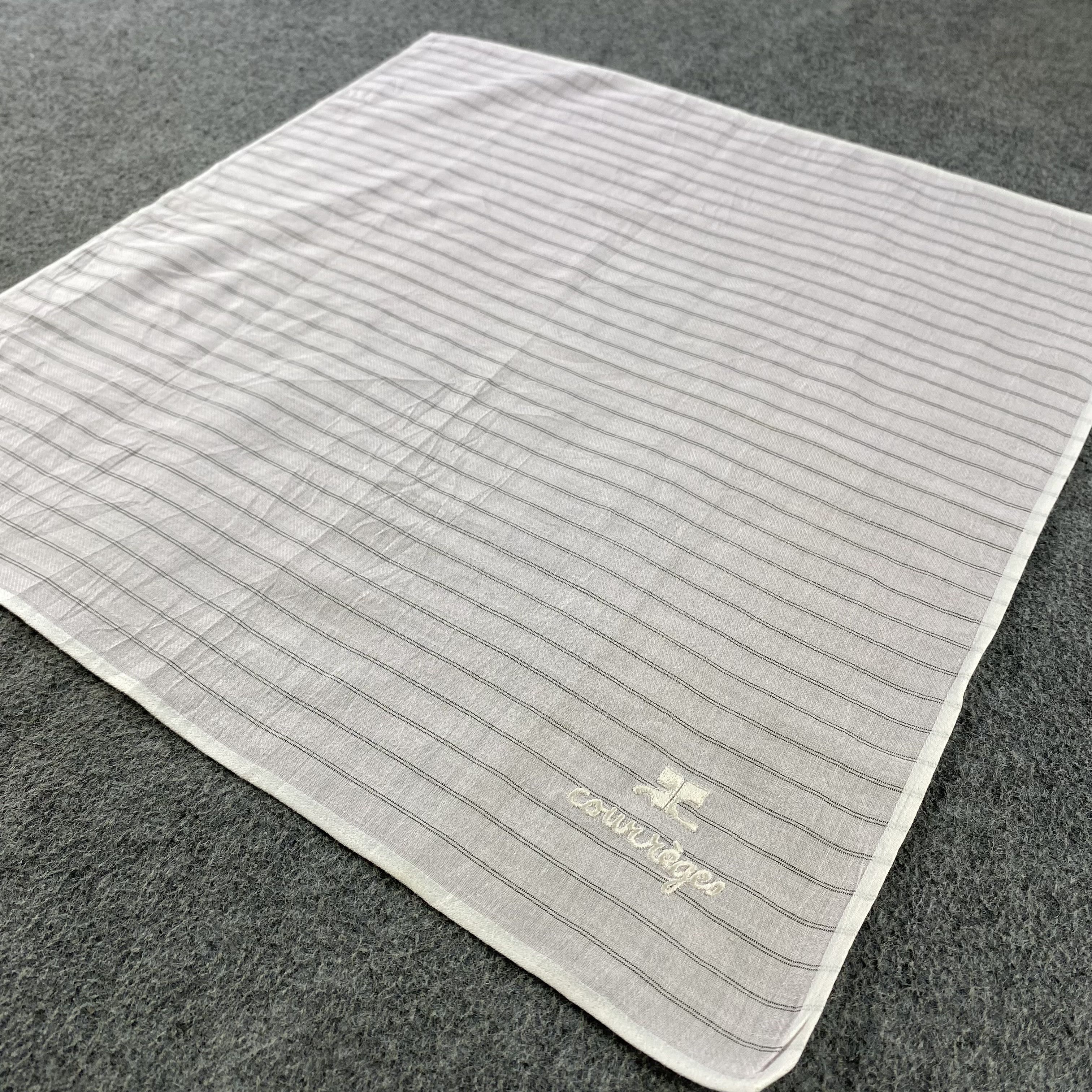 Courreges Courreges Handkerchief/Neckerchief/Bandana HC825 Size ONE SIZE - 2 Thumbnail