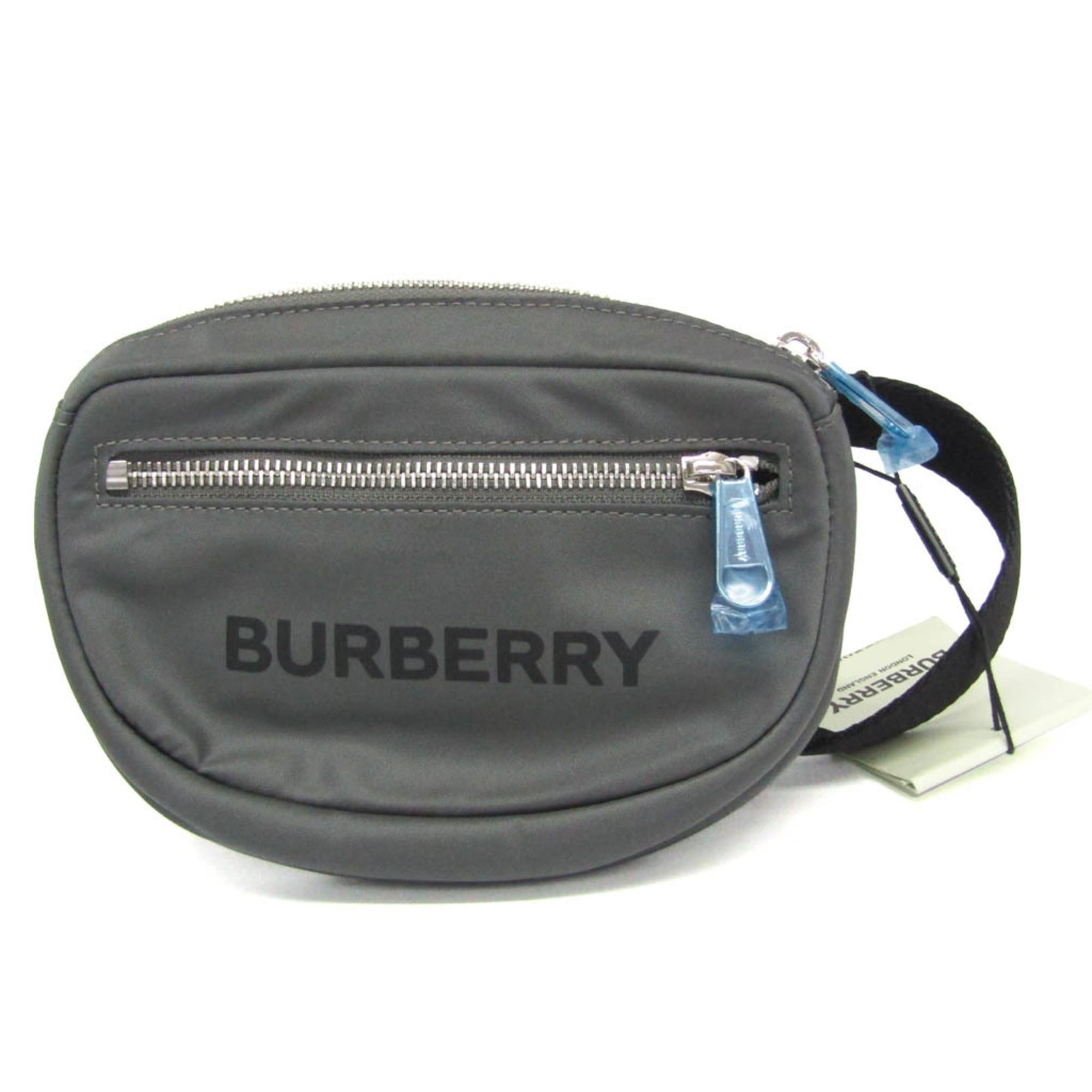 Burberry Burberry Canon 8052888 Men,Women Nylon Fanny Pack,Sling Bag Gray Size ONE SIZE - 1 Thumbnail