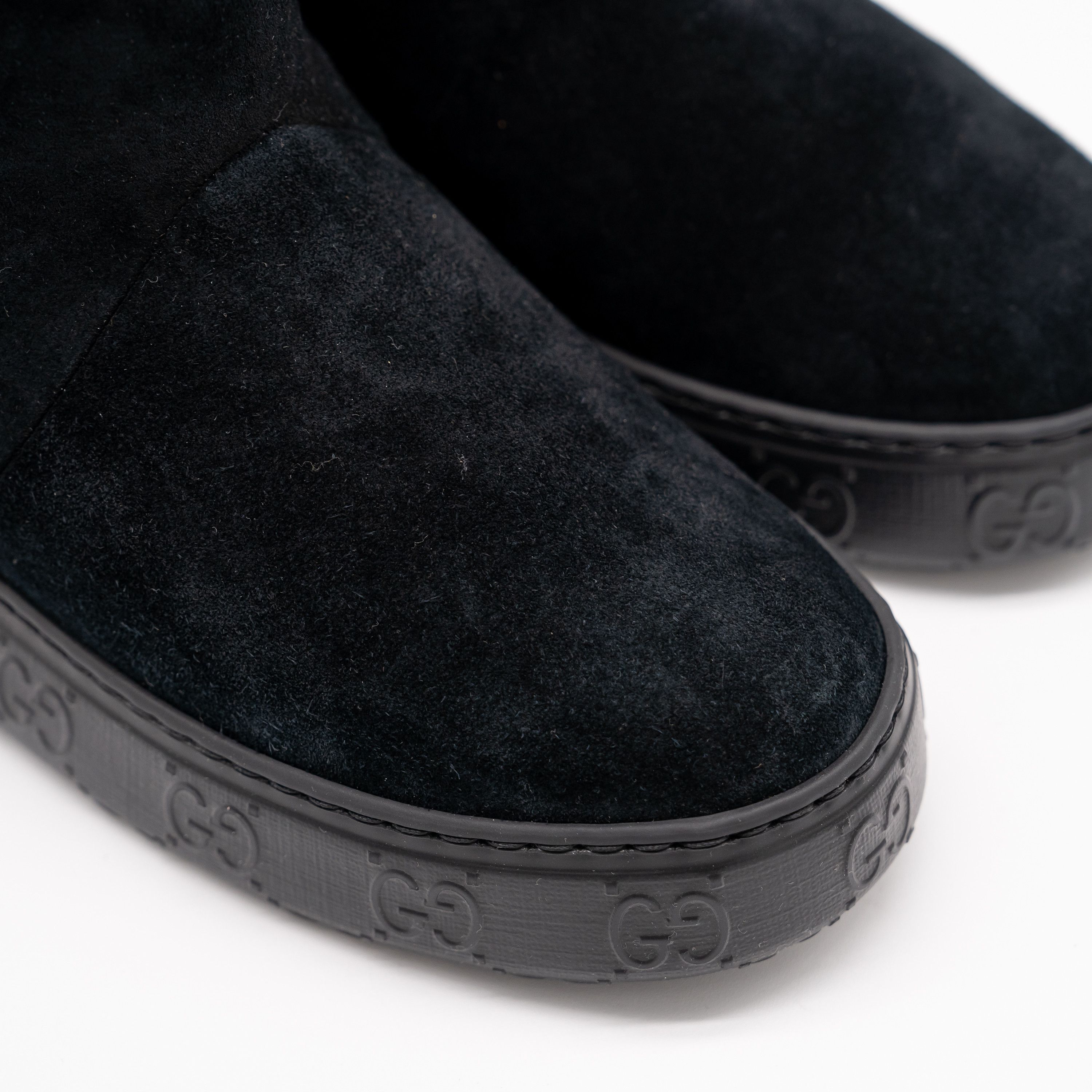 Gucci 36.5G 6.5 US Gucci Shearling Ankle Boots Black Mouton Winter Size US 6.5 / IT 36.5 - 7 Thumbnail