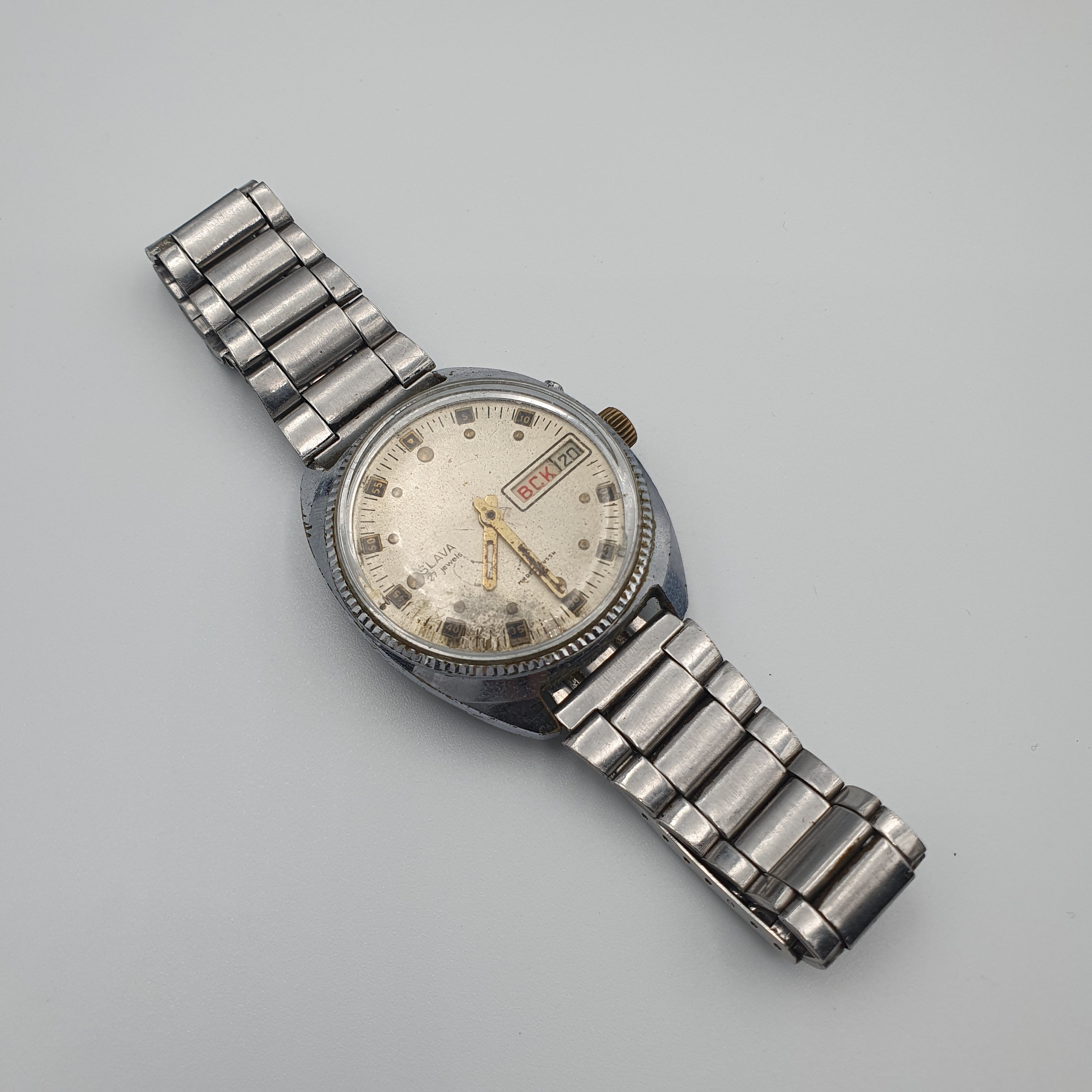 Vintage 80s vintage watch Slava USSR Japan style | Grailed