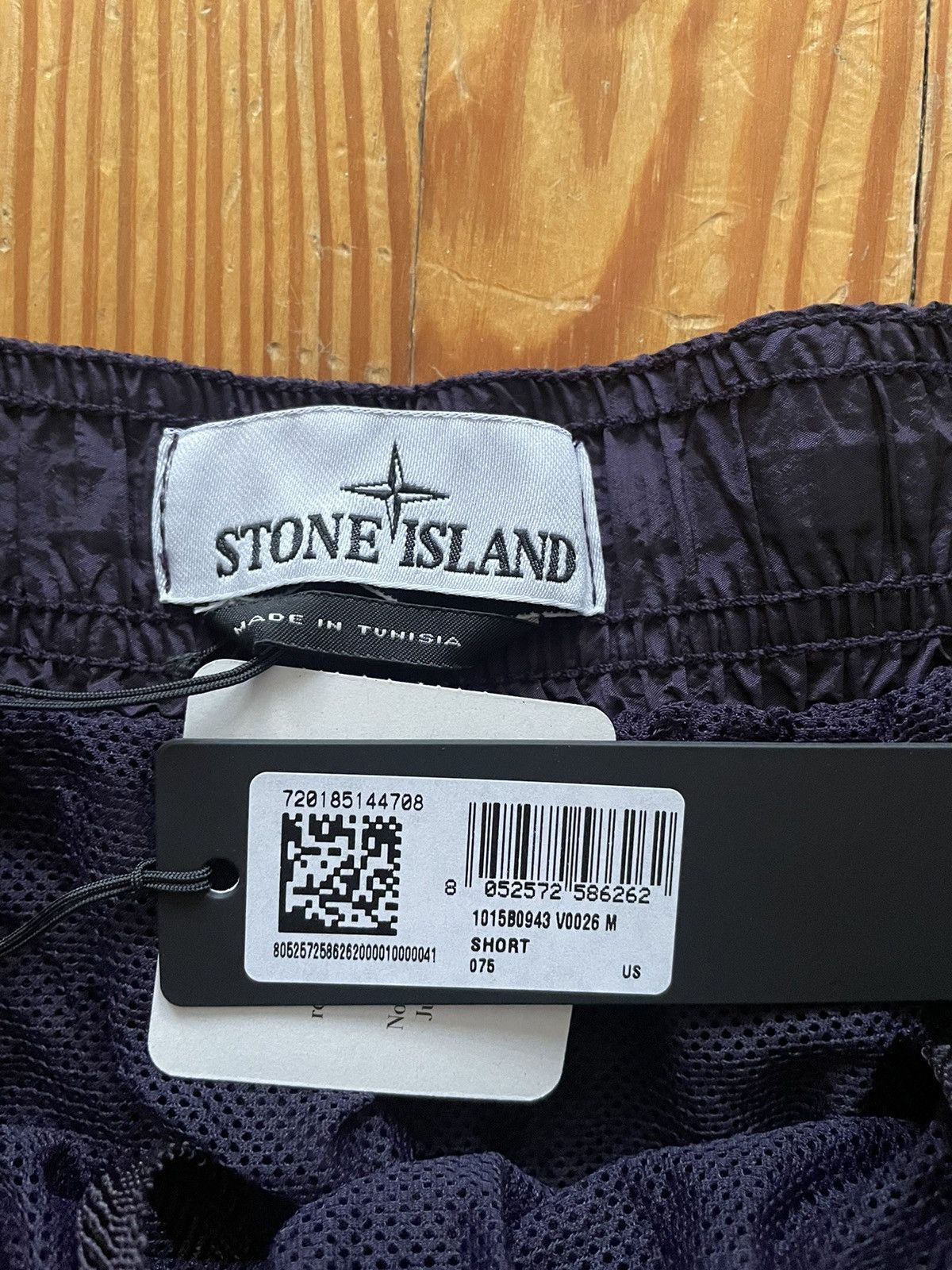 Stone Island Stone Island Nylon Metal Shorts Ink Purple Size US 32 / EU 48 - 4 Thumbnail