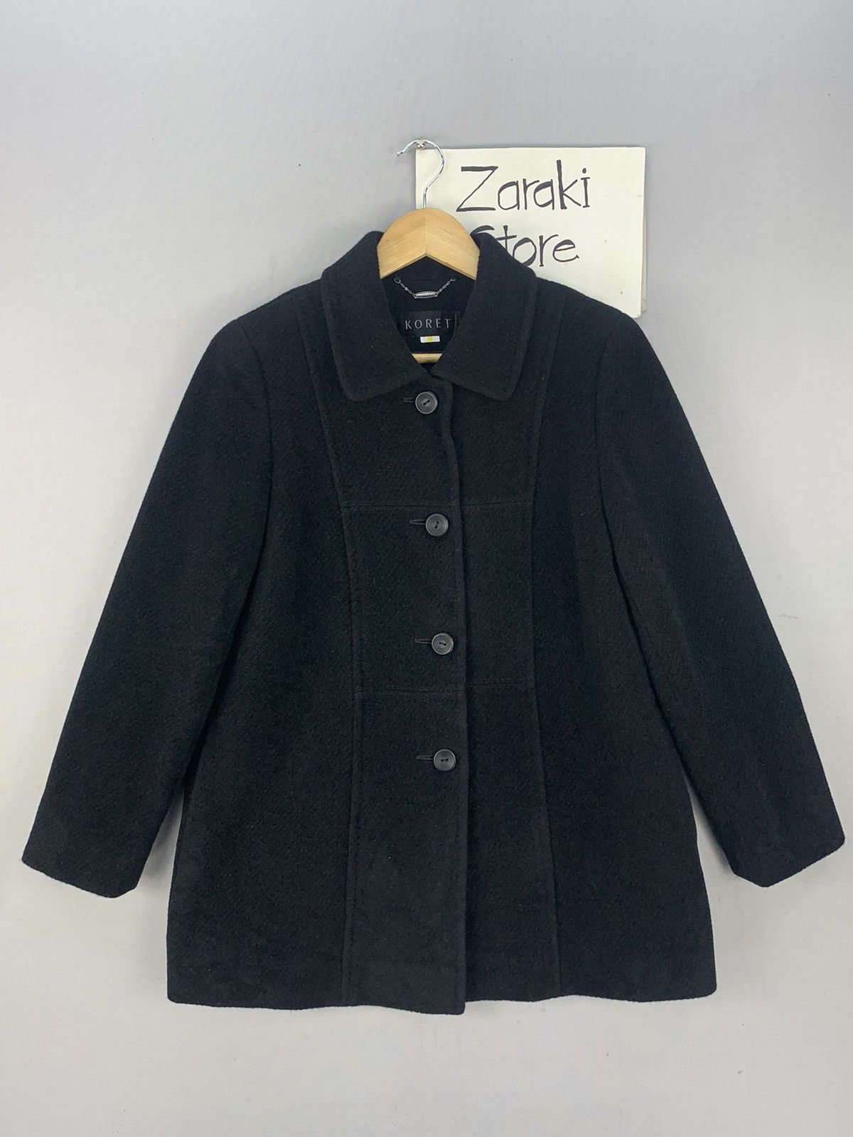 Japanese Brand Vintage Koret Angora Wool Blend Jacket Size US M / EU 48-50 / 2 - 1 Thumbnail