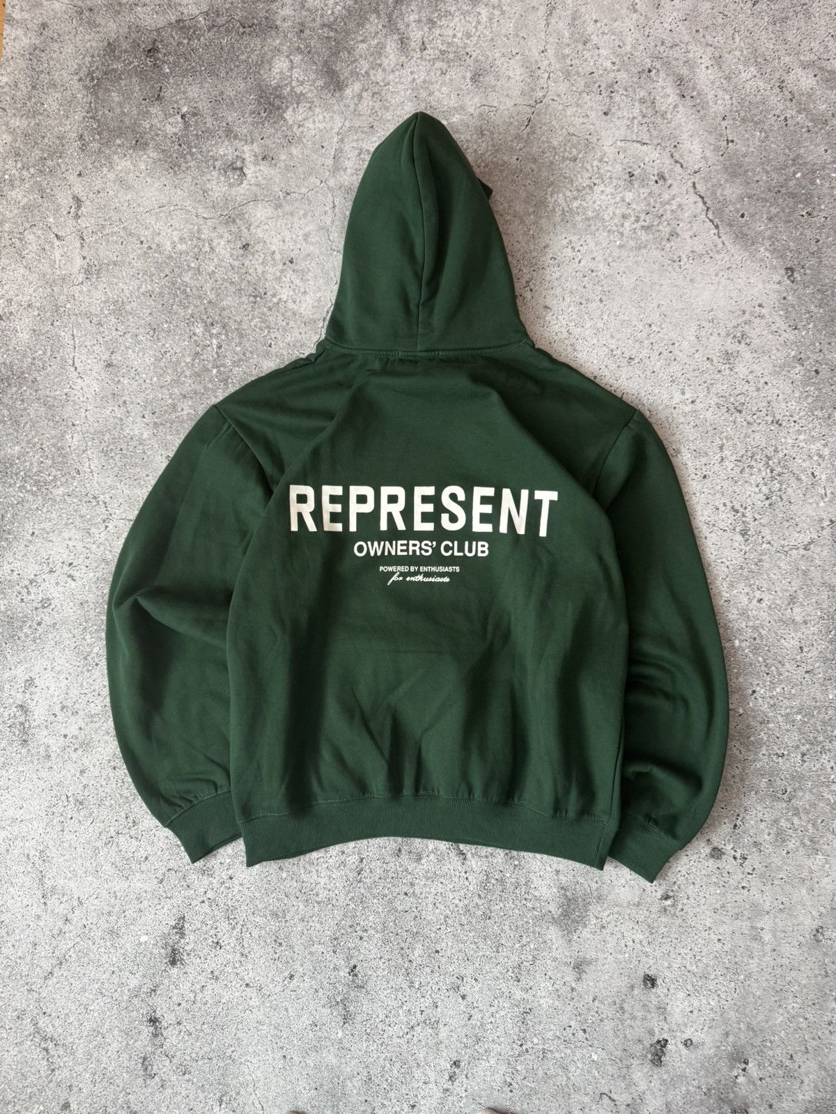 Represent Clo. Represent Hoodie Big logo Green Size US XL / EU 56 / 4 - 2 Thumbnail