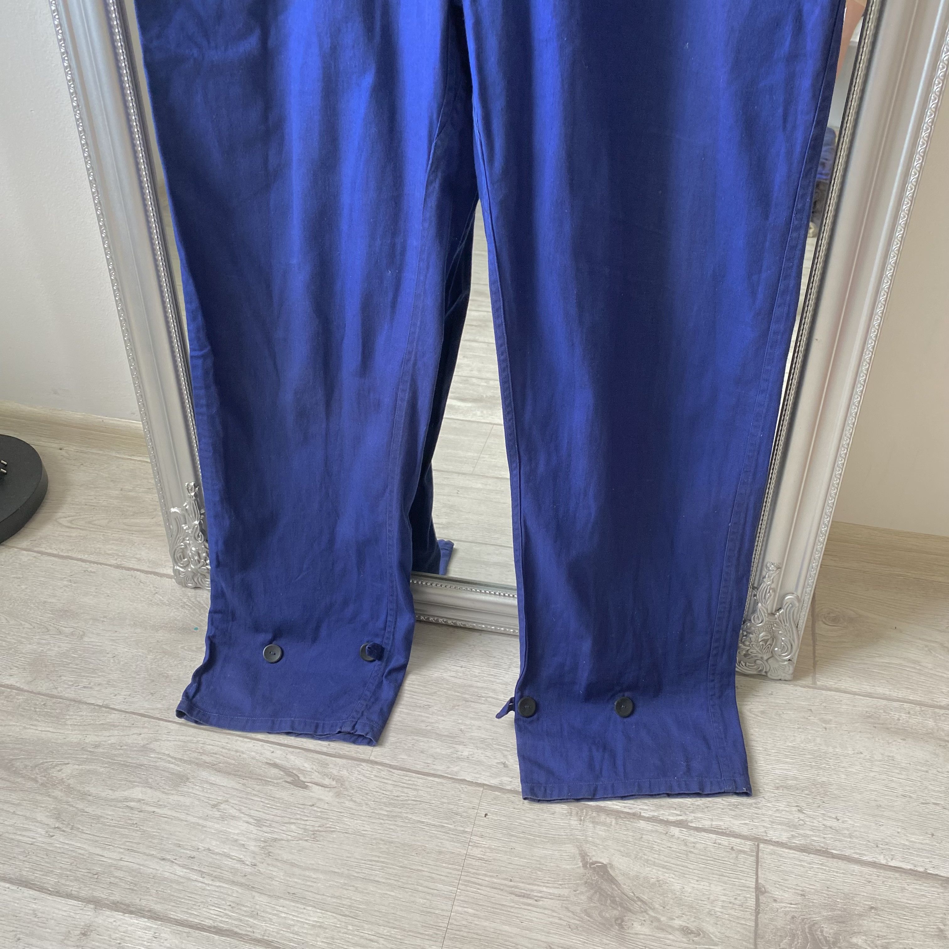 Vetra ⚙️ Vintage Faded Sanfor Worker French Coverall Le Laboureur Size US 32 / EU 48 - 4 Thumbnail