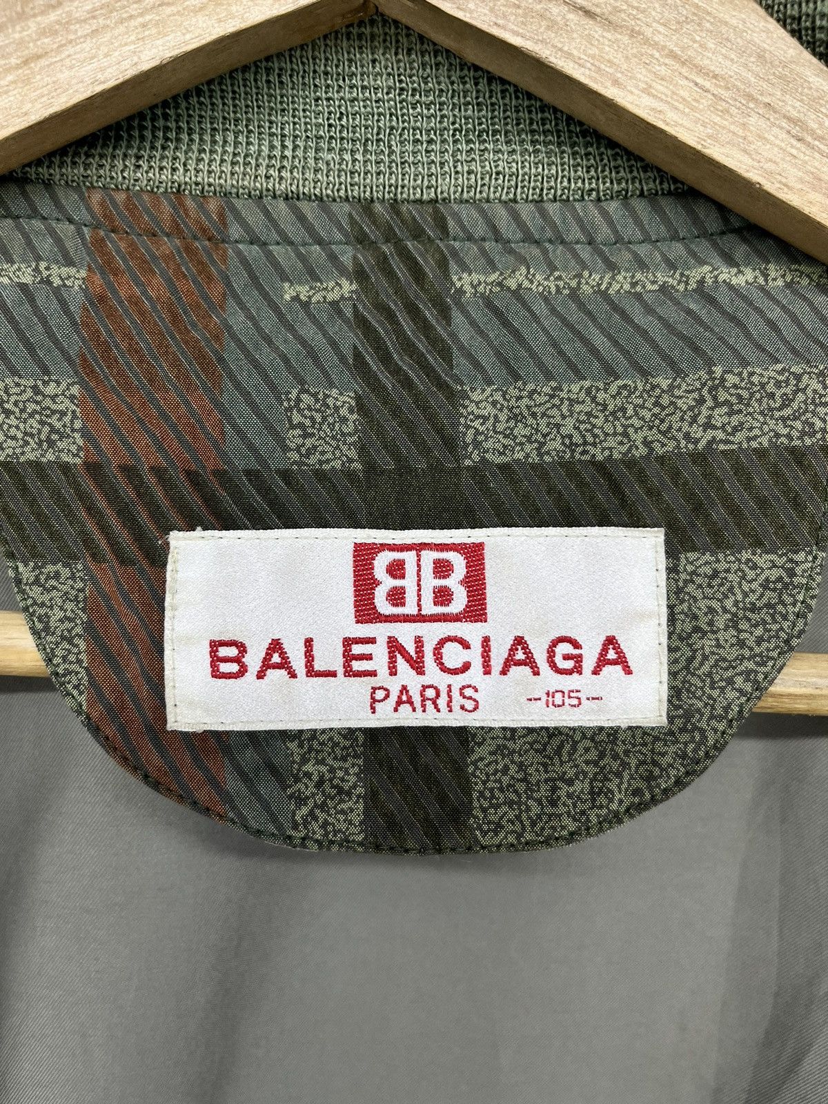 Balenciaga Vintage 90s Balenciaga Paris Checkered Shadow Plaids Jacket Size US L / EU 52-54 / 3 - 10 Thumbnail