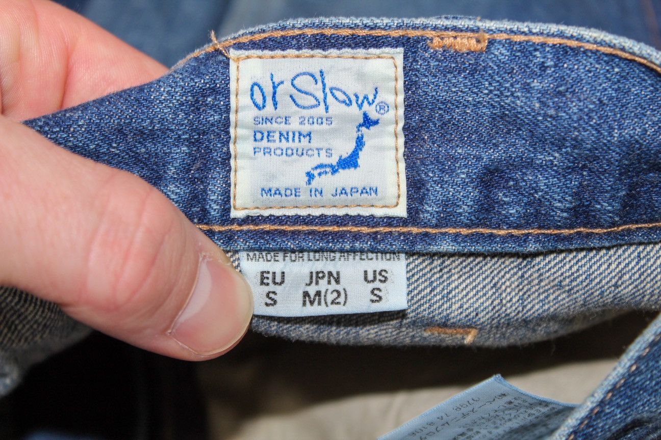 Orslow Ivy Stonewashed Jeans Size US 31 - 3 Thumbnail