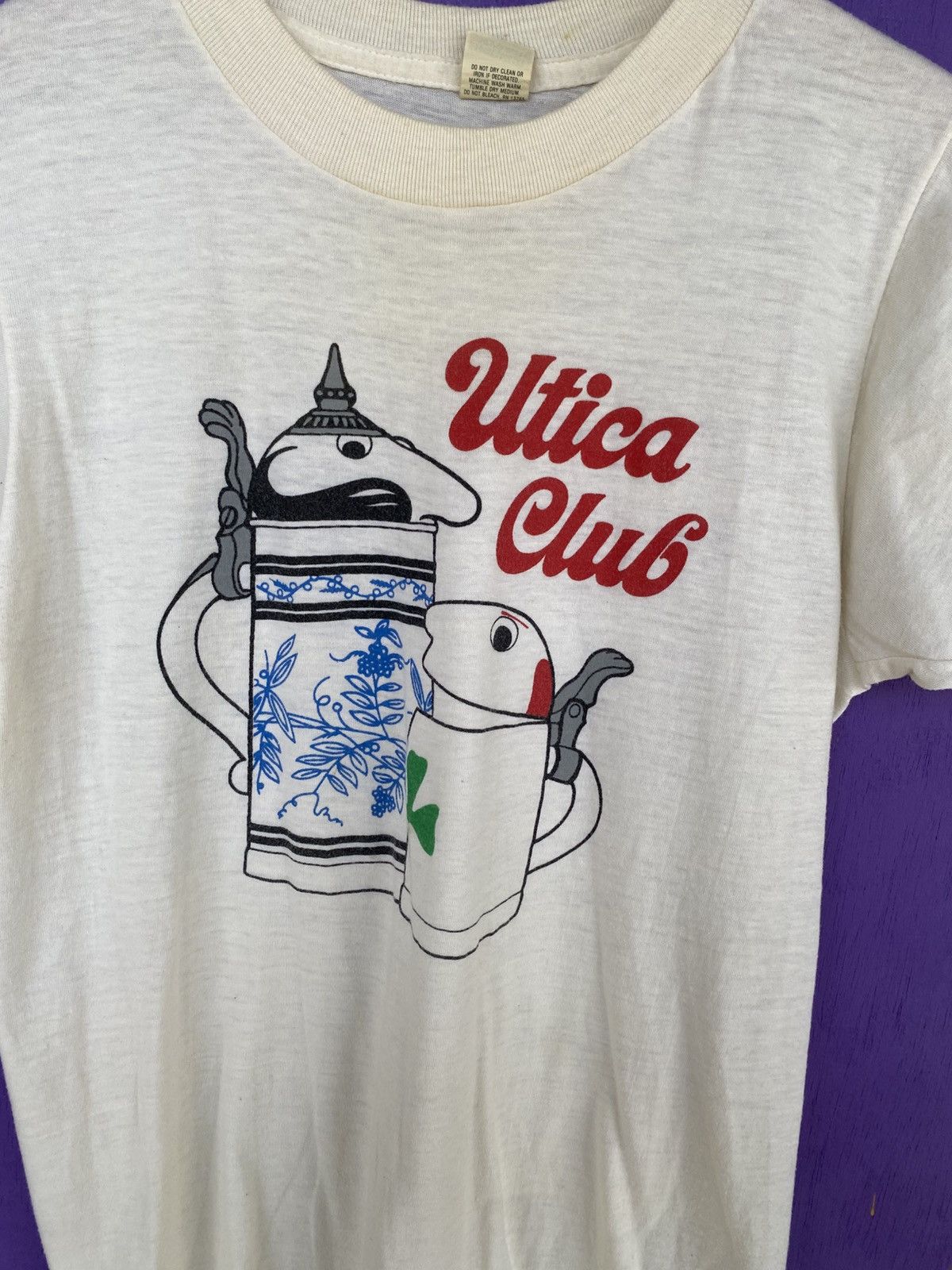 Other Vintage 80s Utica club tea pots t-shirt Size US S / EU 44-46 / 1 - 3 Thumbnail