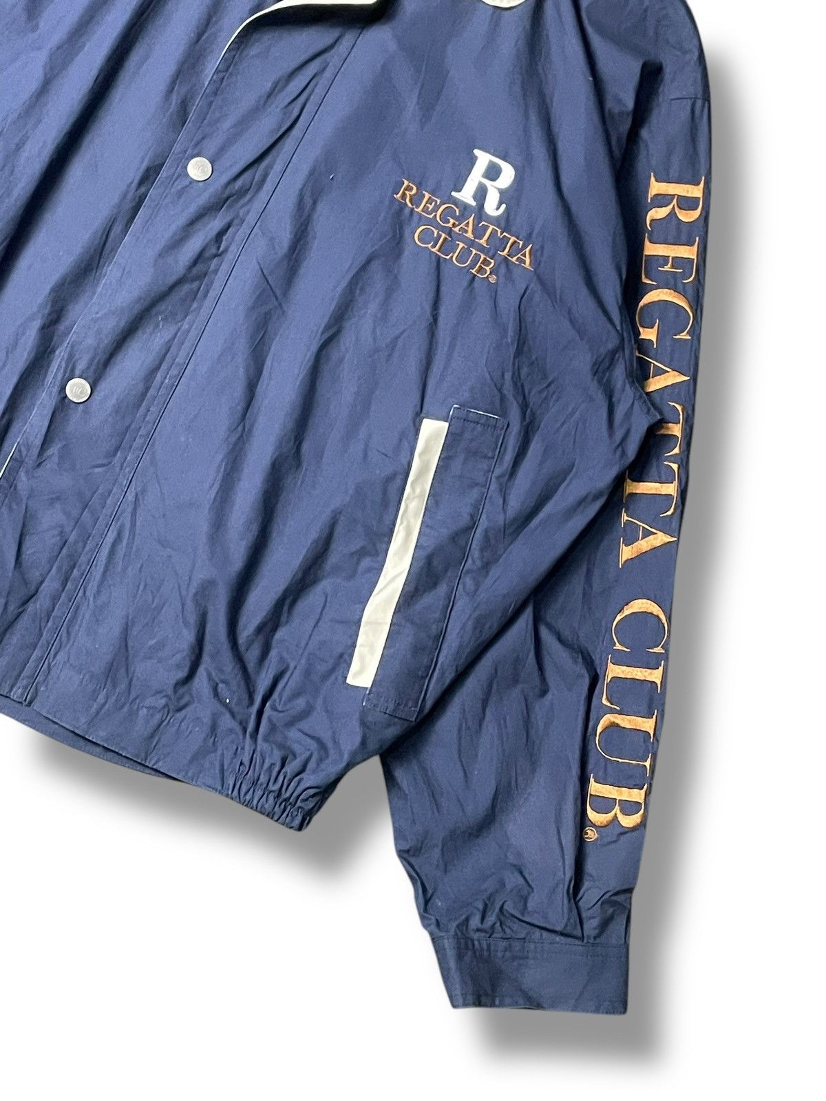 Japanese Brand × Vintage Vintage Regatta Club Button&Zip Jacket (67) Size US M / EU 48-50 / 2 - 3 Thumbnail