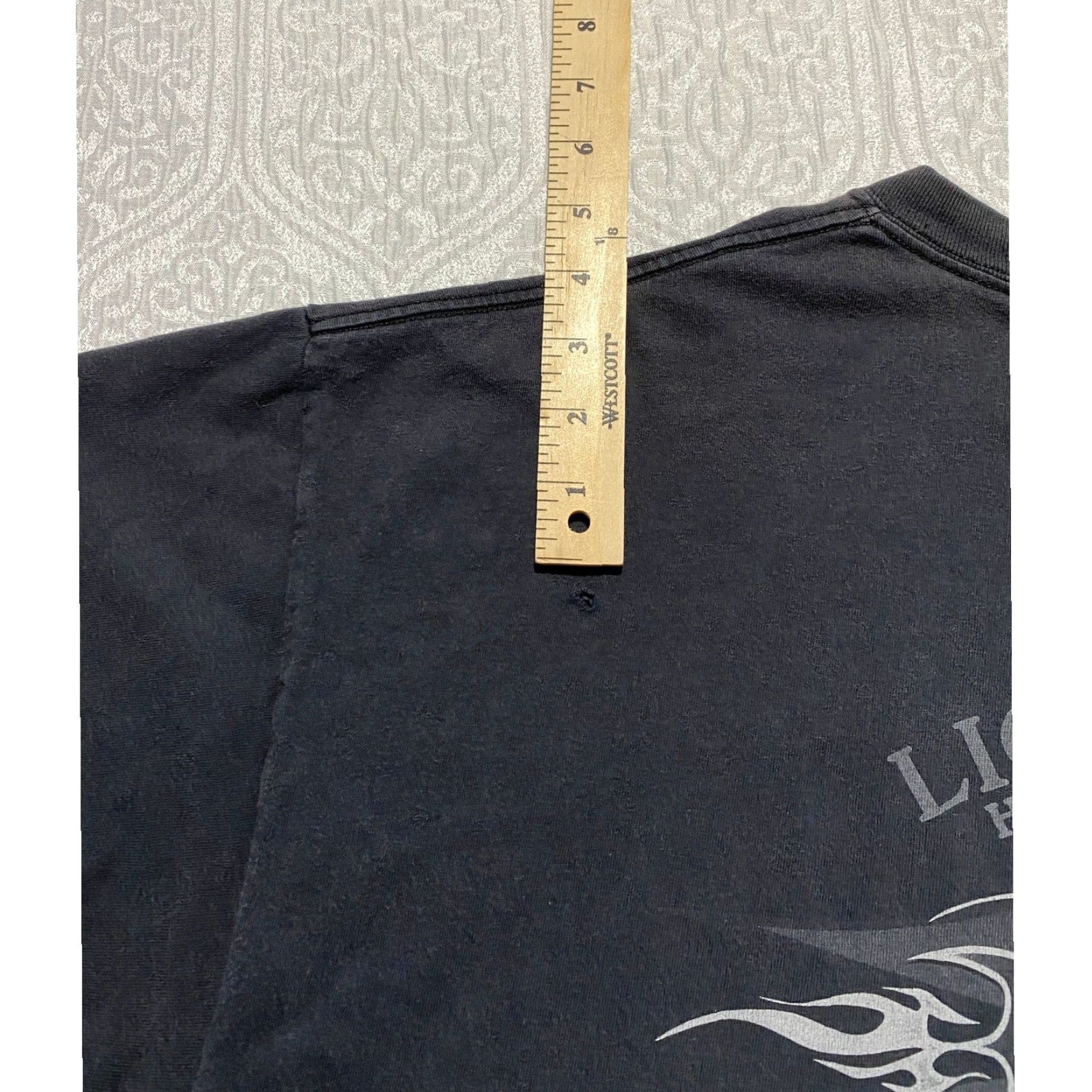 Harley Davidson Harley-Davidson T Shirt Mens XL Black Lighthouse Long Island Freedom Good Times Size US XL / EU 56 / 4 - 2 Thumbnail