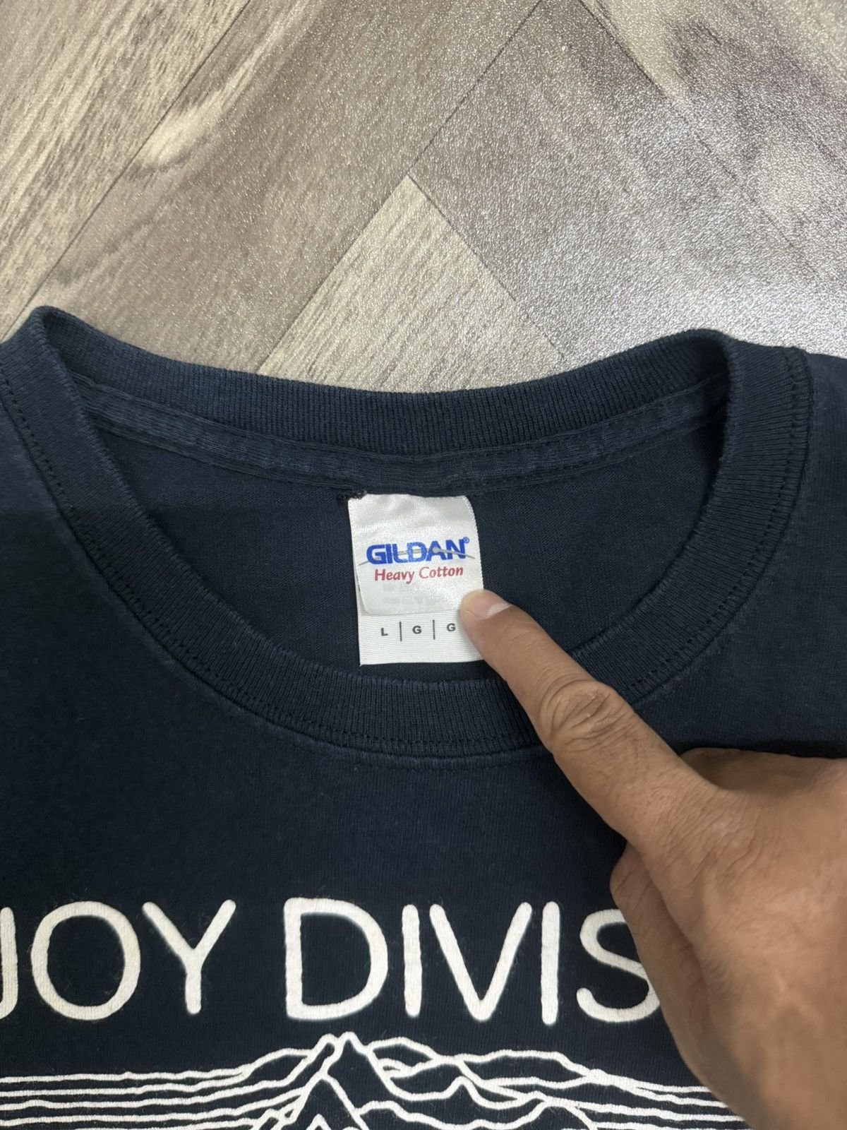 Band Tees × Joy Division × Vintage Joy division Size US L / EU 52-54 / 3 - 3 Thumbnail