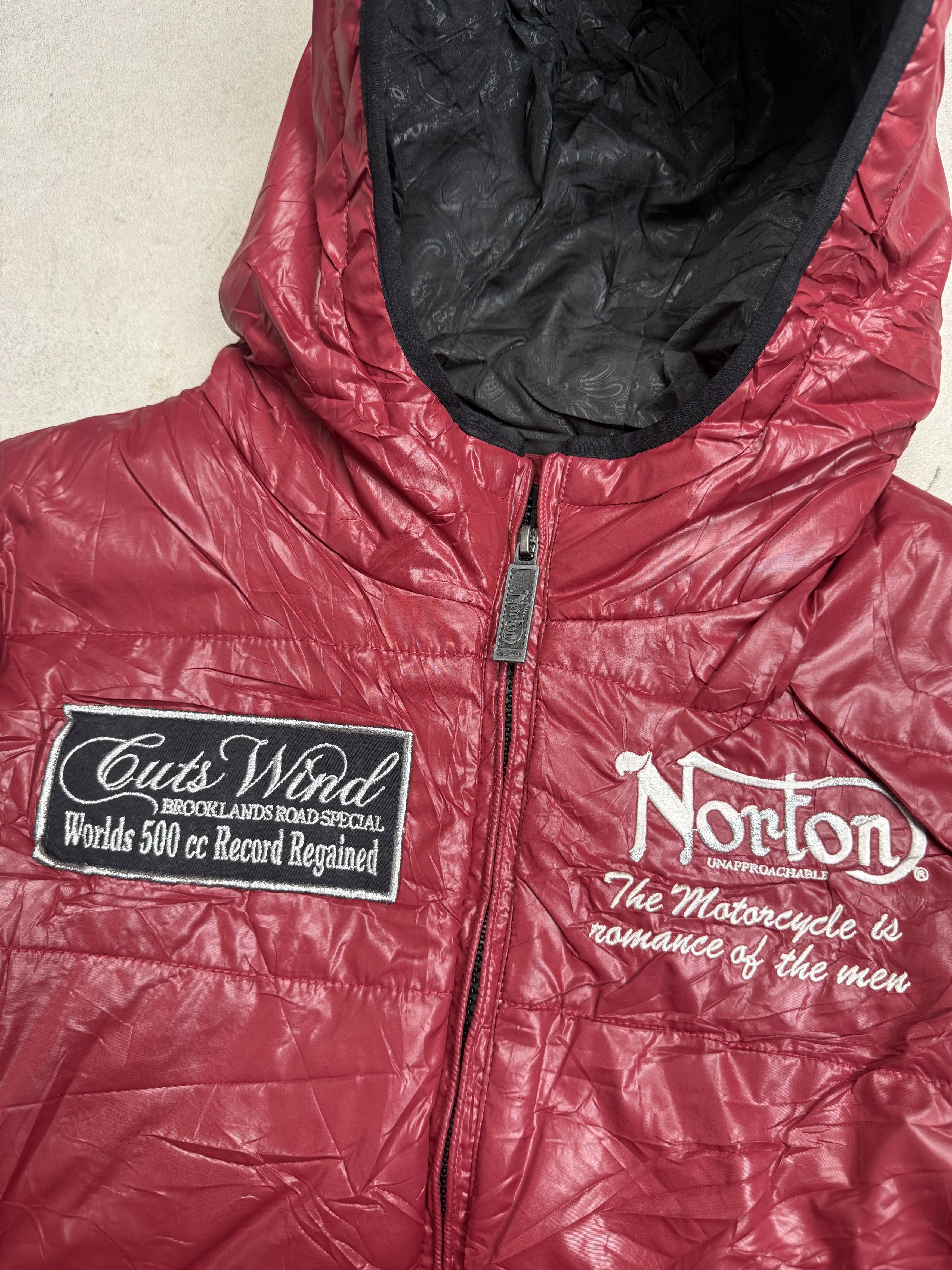 Norton Vintage Norton Puffer Jacket Size US S / EU 44-46 / 1 - 4 Thumbnail