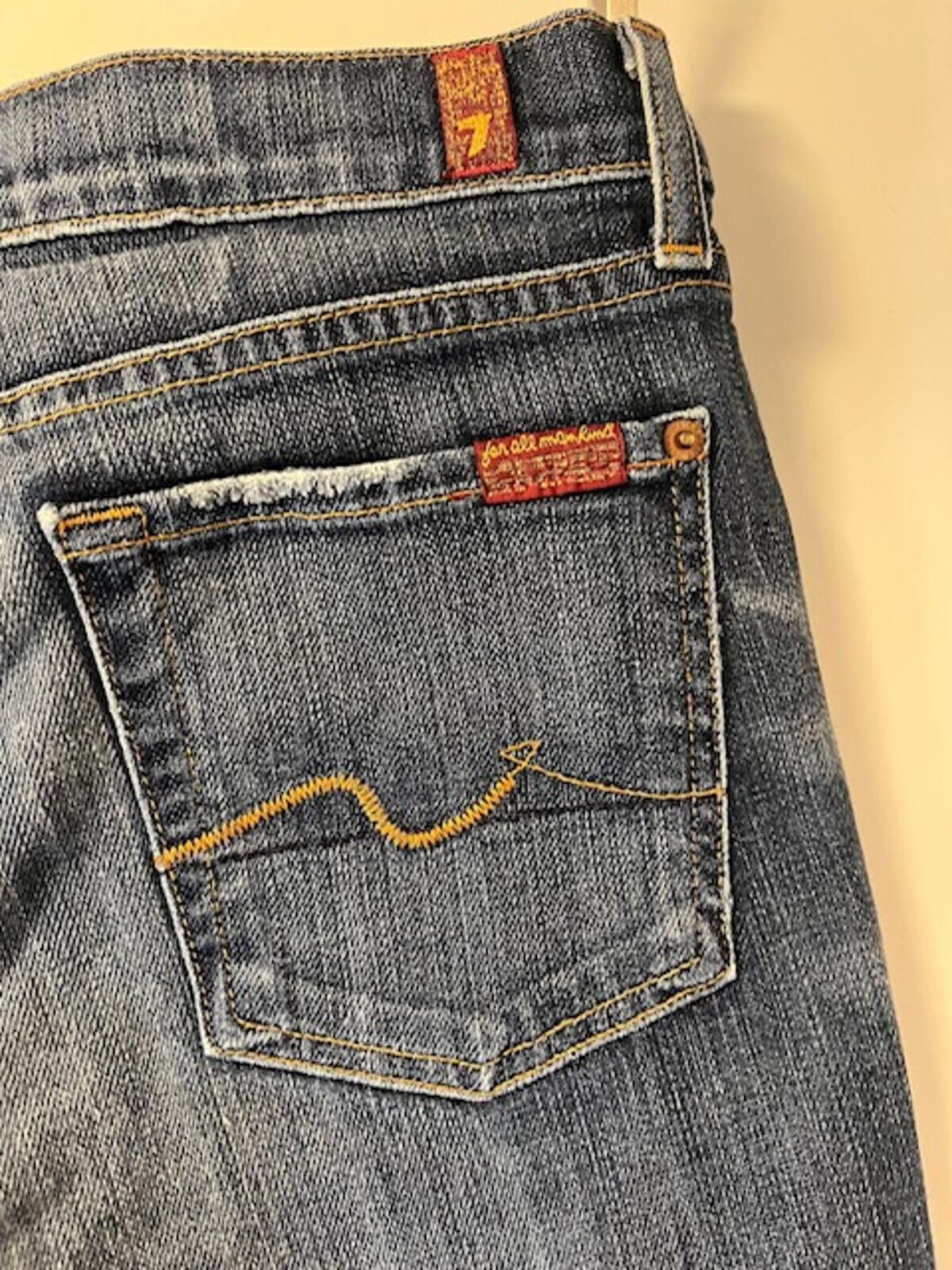 7 For All Mankind 7 For All Mankind Flare Jeans-Size 28 Size 28" / US 6 / IT 42 - 5 Thumbnail