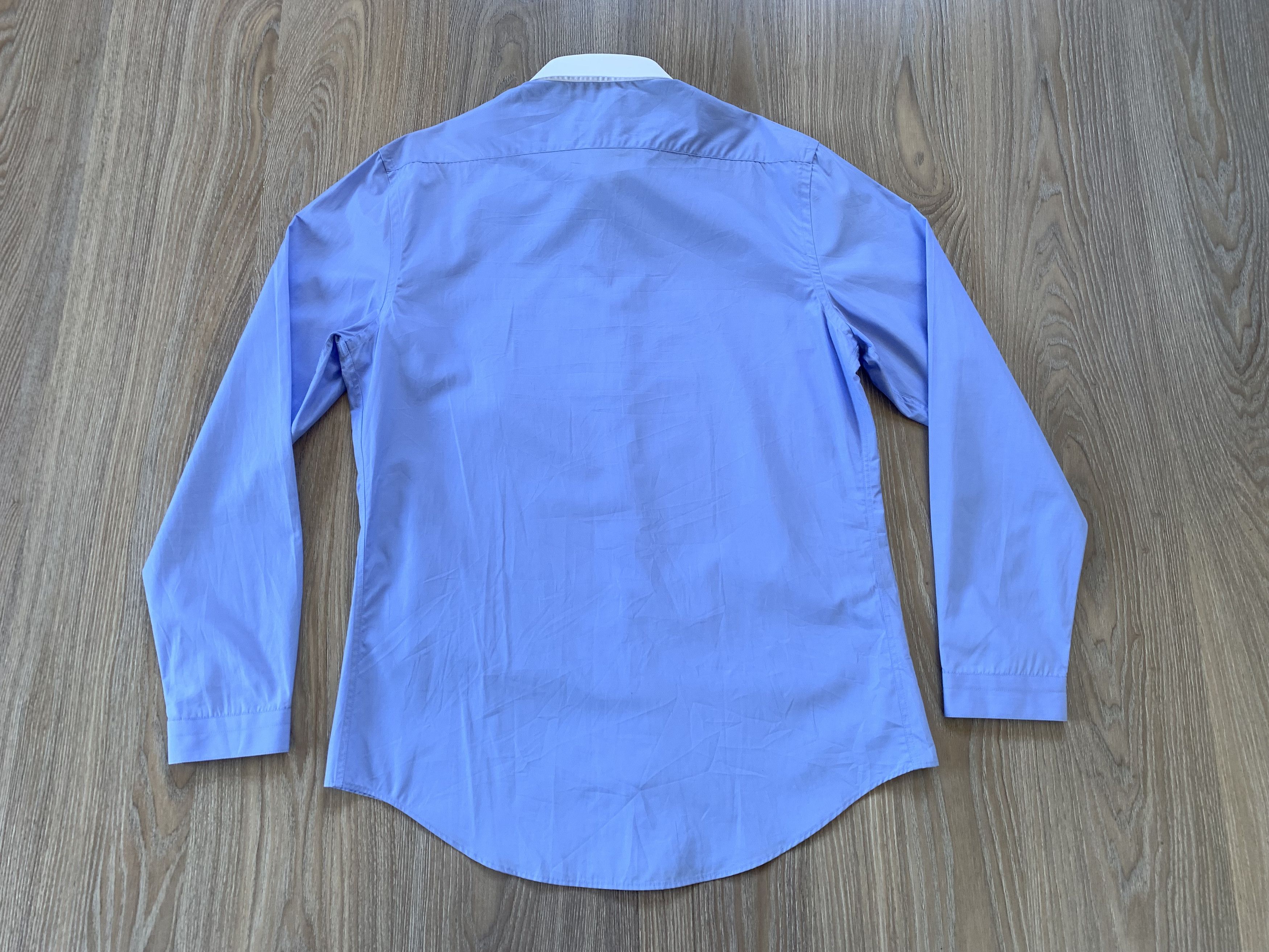 Zara Zara Man Slim Fit Cotton Long Sleeve Dress Shirt Size US XL / EU 56 / 4 - 2 Thumbnail