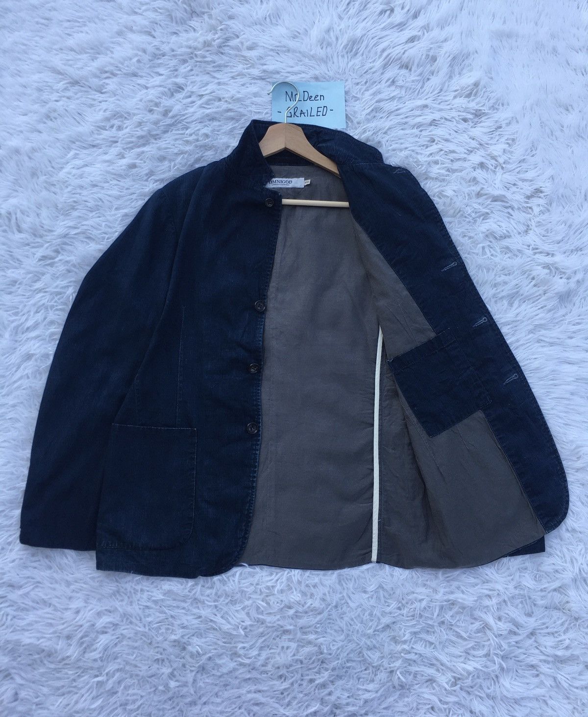 Japanese Brand Rare Omnigod Jean’s Jacket Buttons Size US M / EU 48-50 / 2 - 5 Thumbnail