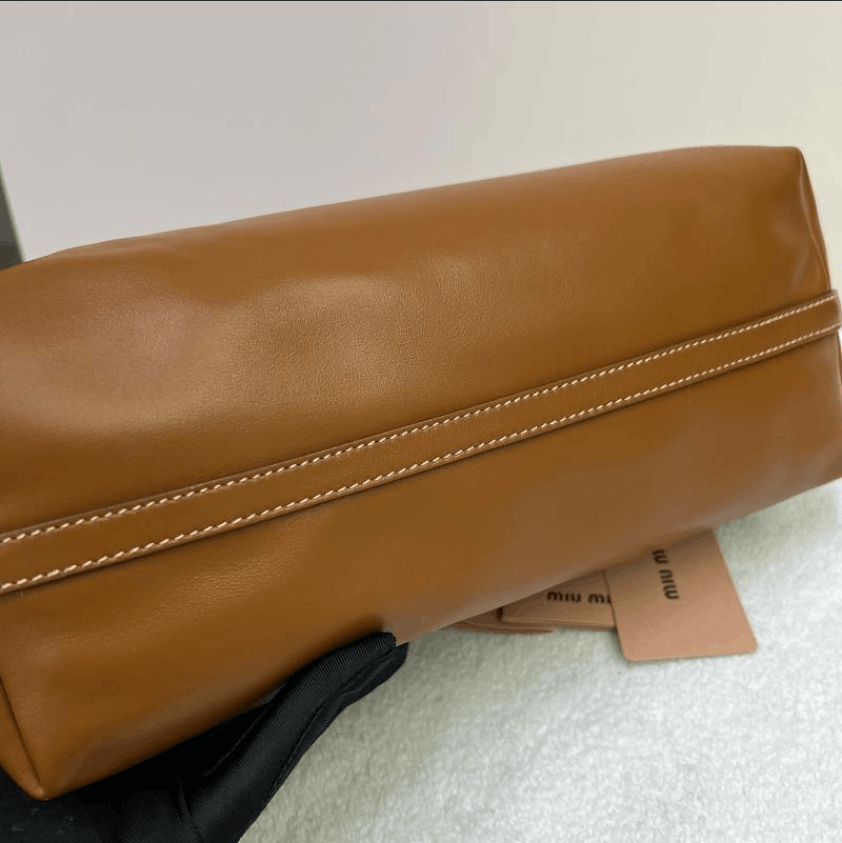 Miu Miu Miu Miu Nappa Leather Shoulder & Handheld Bag Size ONE SIZE - 6 Thumbnail