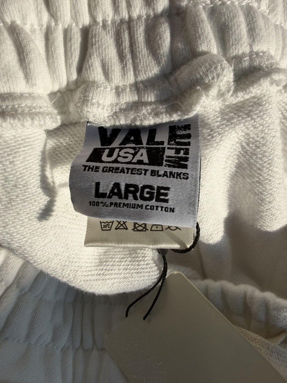 Vale Vale Forever Flag Sweats 'White' Size US 33 - 2 Thumbnail
