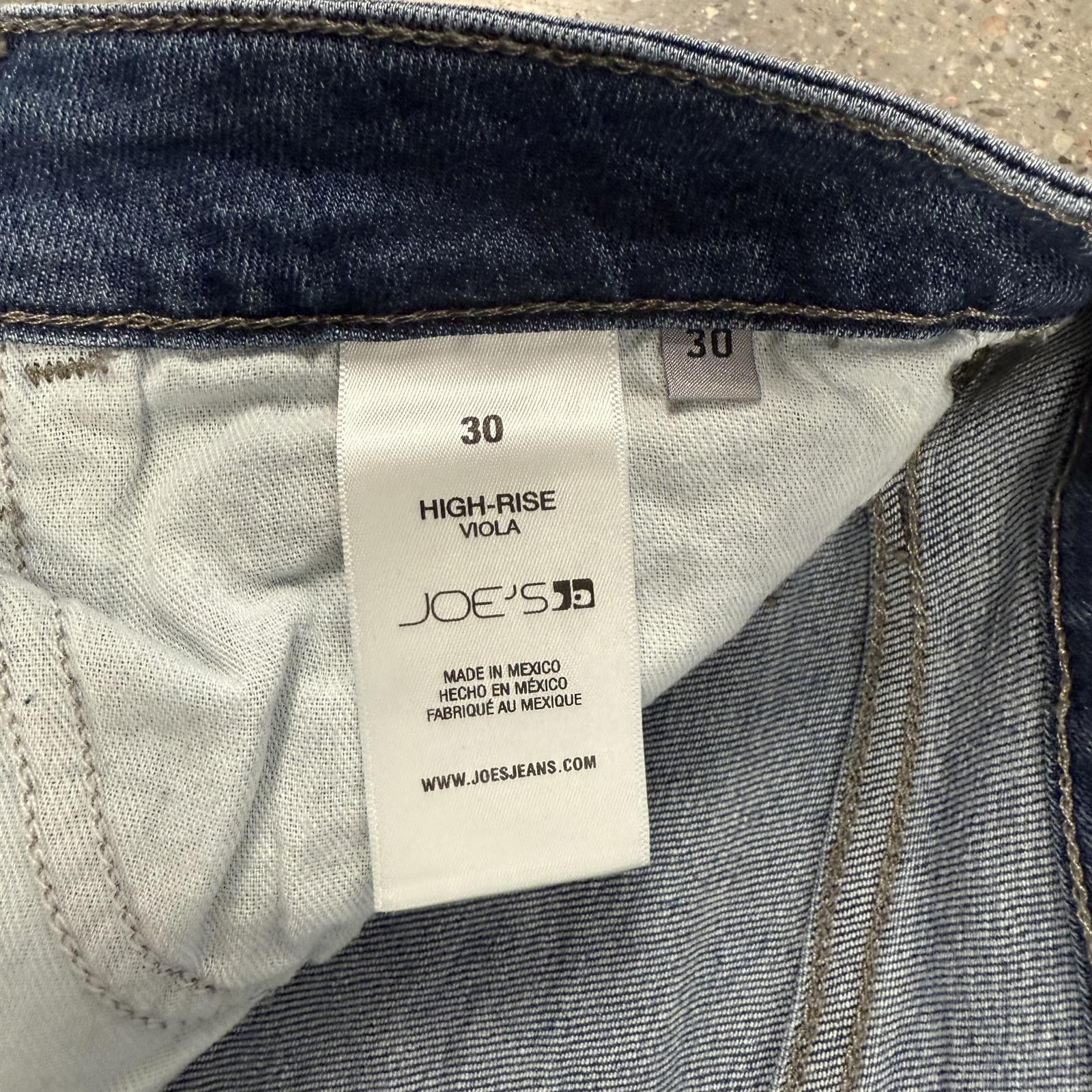 Joe's Joe's High Rise Viola Flare Boot Cut Jean Premium Denim - 30 Size 30" / US 8 / IT 44 - 8 Thumbnail