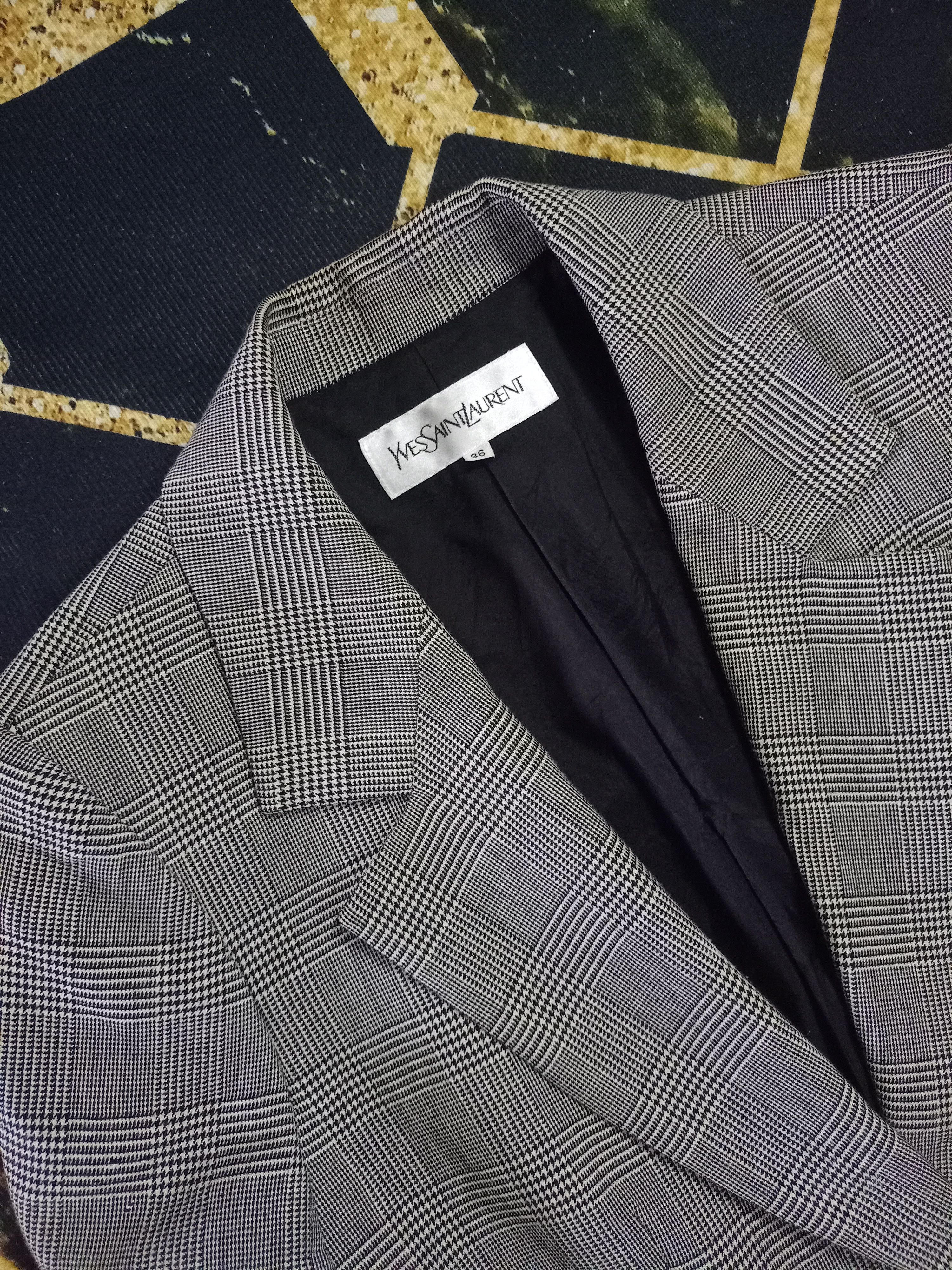 Japanese Brand × Yves Saint Laurent Yves saint Laurent Blazer Size S / US 4 / IT 40 - 3 Thumbnail