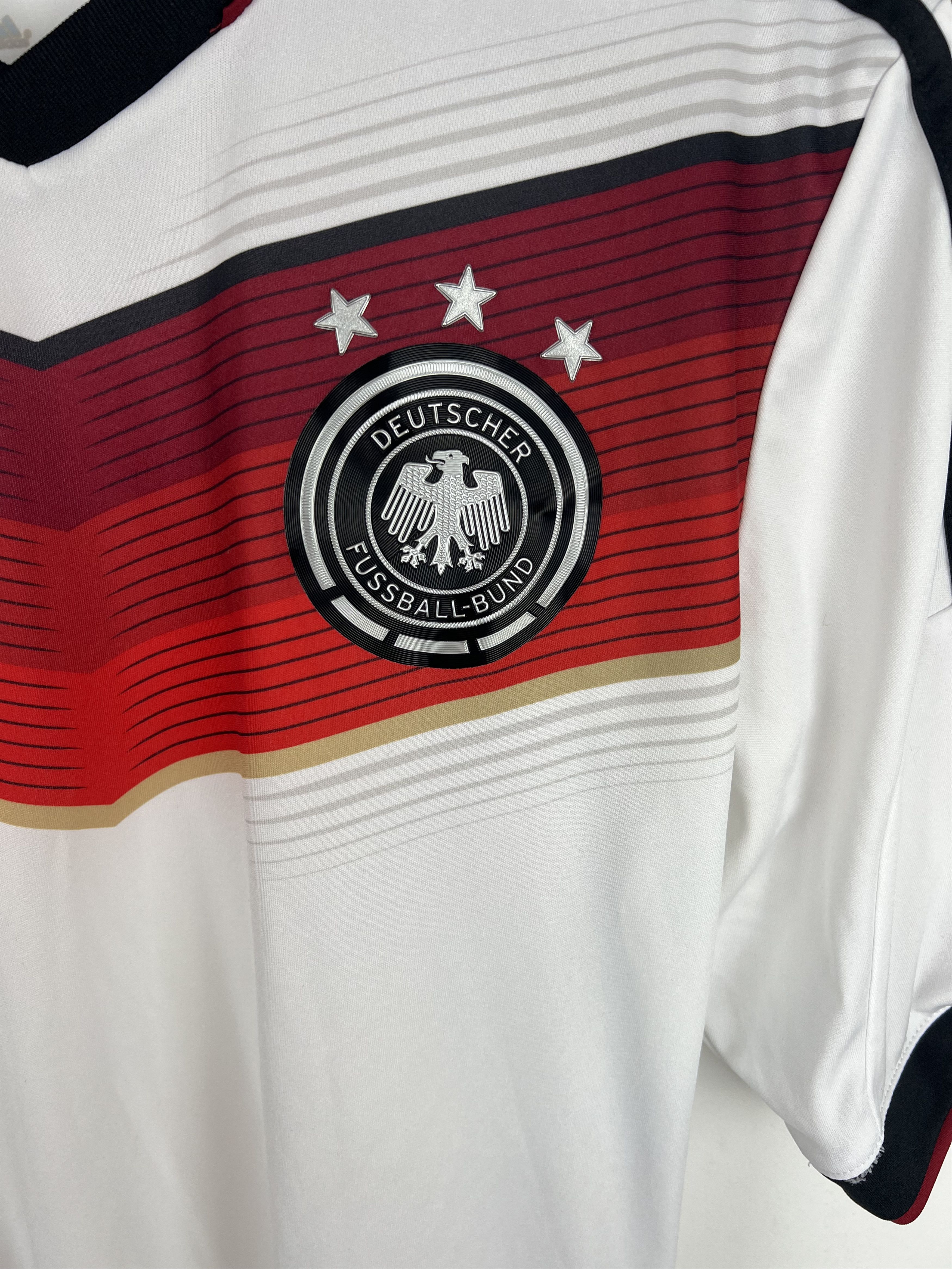Adidas GERMANY NATIONAL TEAM 2014 -15 FOOTBALL Kit JERSEY Size US M / EU 48-50 / 2 - 11 Thumbnail