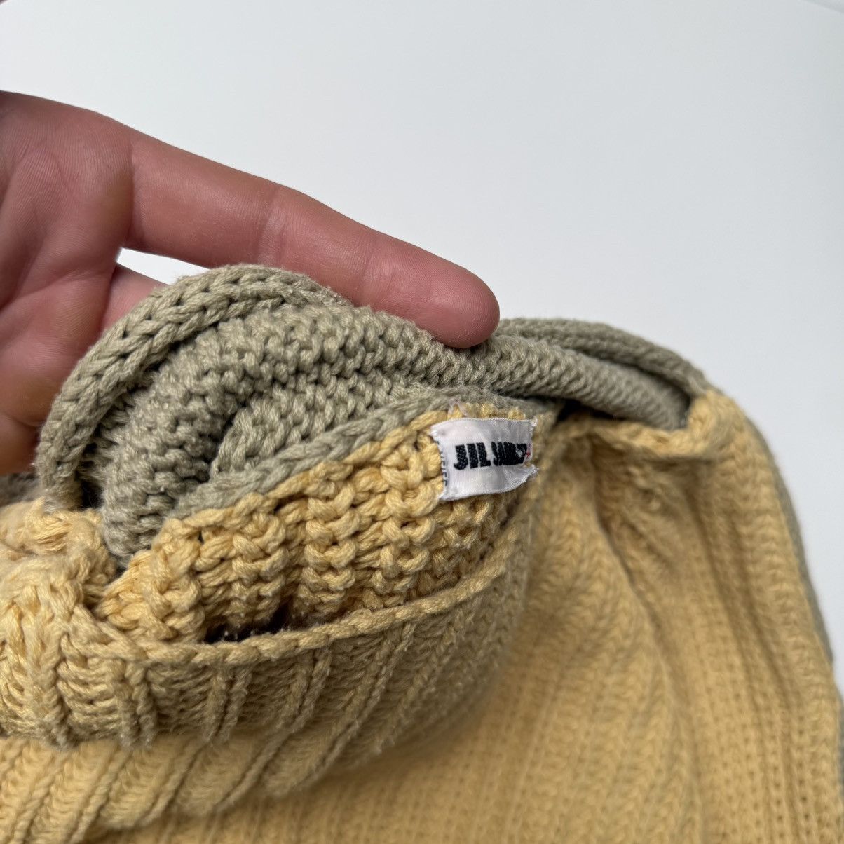 Jil Sander Jil sander+ 2 tone heavyweight chunky knit sweater Size M / US 6-8 / IT 42-44 - 5 Thumbnail