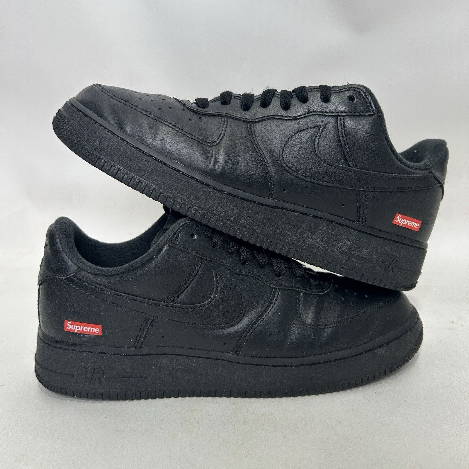 Nike Air Force Low X Supreme Box Logo “Black” - Main Image