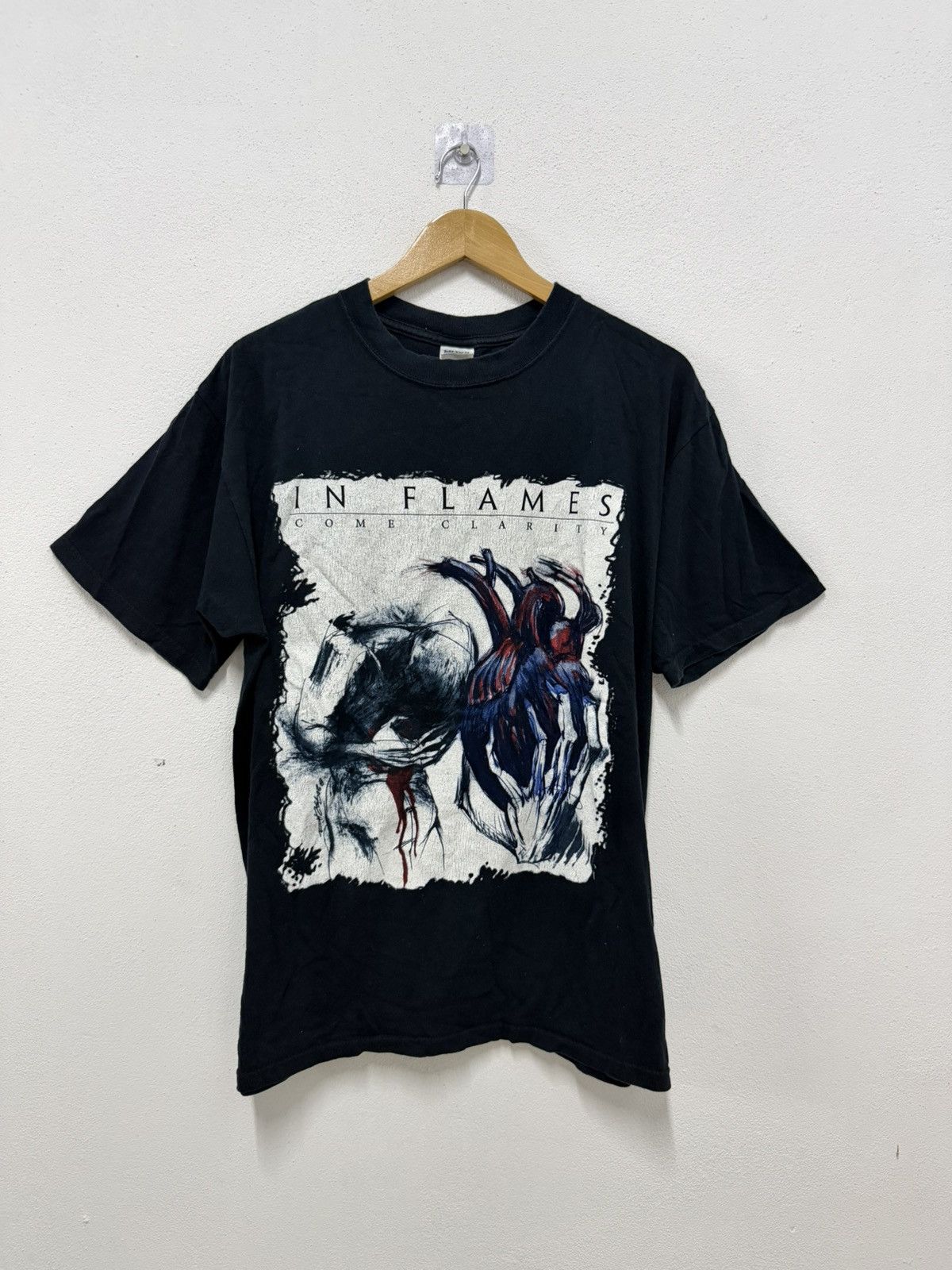 Band Tees Vintage In Flames come clarity t-shirt Size US L / EU 52-54 / 3 - 1 Thumbnail