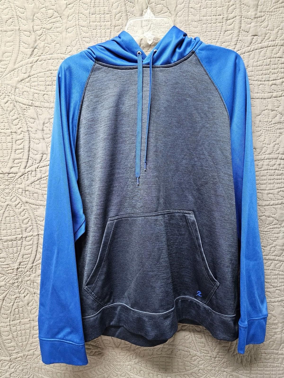 Other Energy Zone Men's Pullover Drawstring Hoodie Gray Size S Size US S / EU 44-46 / 1 - 1 Thumbnail