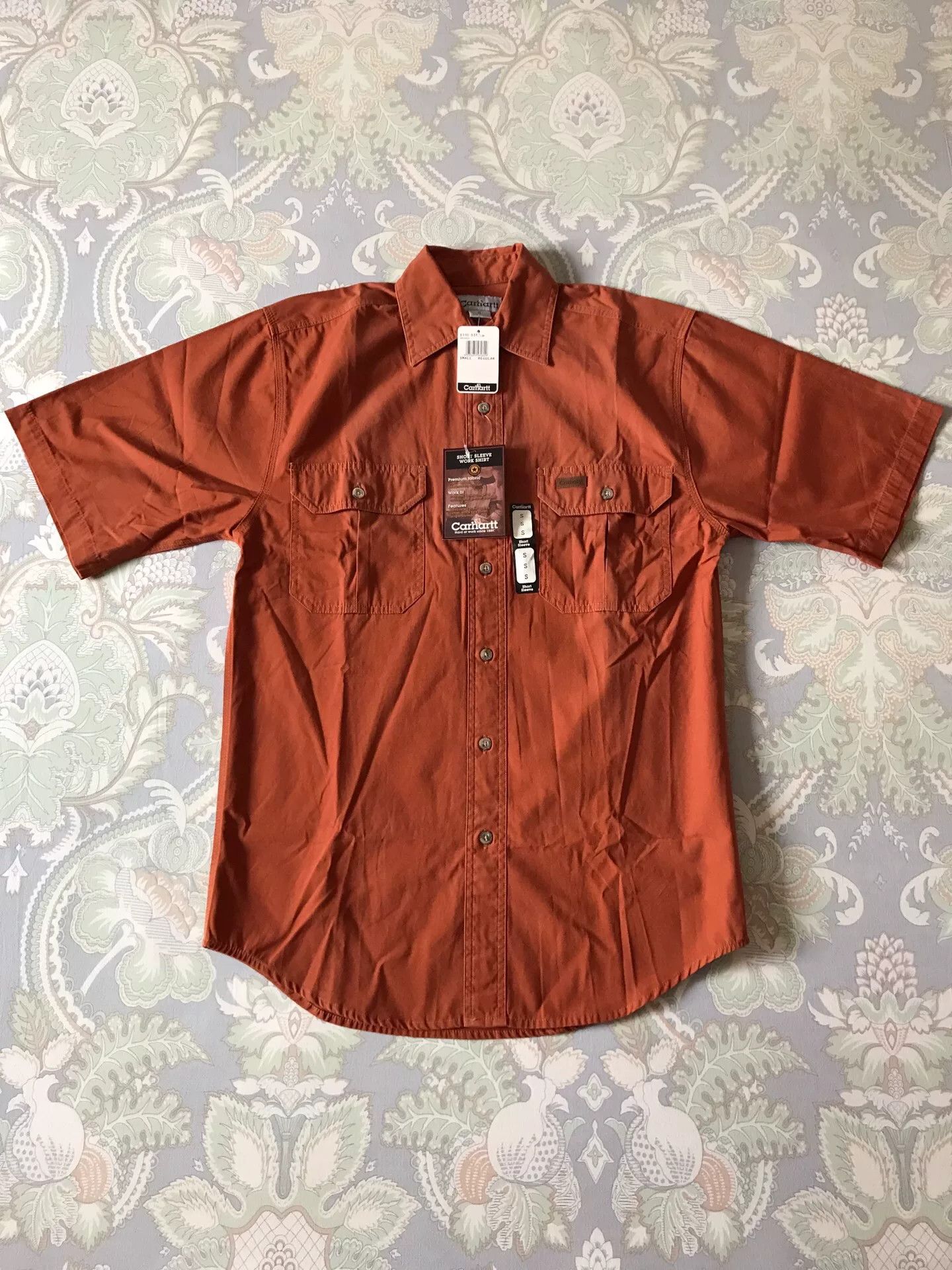 Carhartt Carhartt S110 SIE Short-Sleeve Work Shirt Size US S / EU 44-46 / 1 - 1 Thumbnail