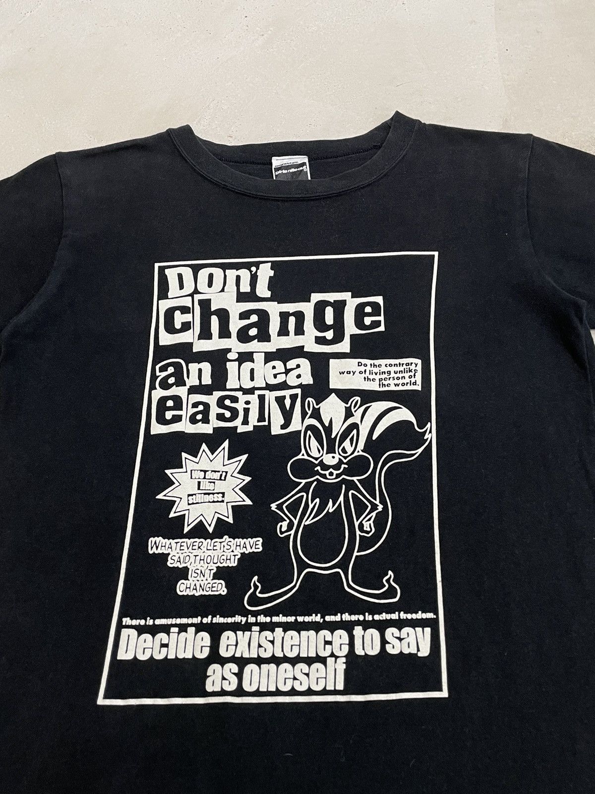 Hysteric Glamour Girls Nite Out Dont Change Idea Easily Wording Poem Size US XXS / EU 40 - 6 Thumbnail