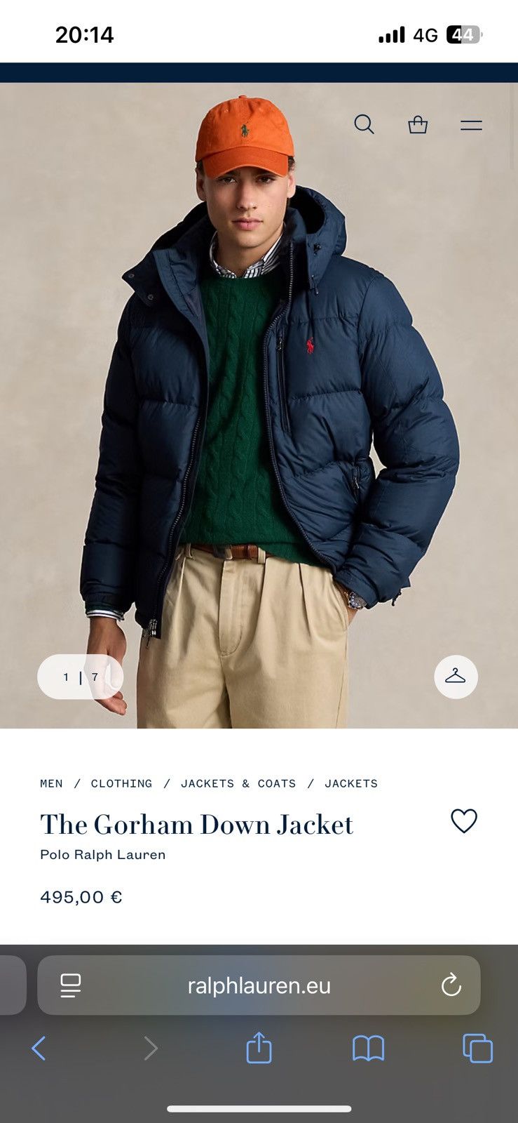 Ralph Lauren Ralph Lauren Puffer Size US XL / EU 56 / 4 - 9 Thumbnail