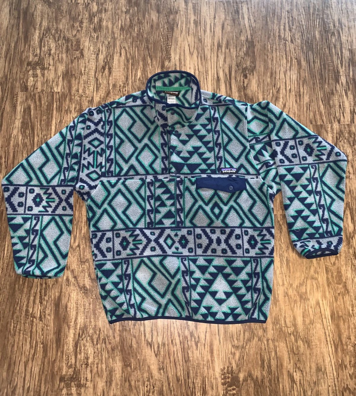 Patagonia Patagonia Synchilla Snap-T | Small Size US S / EU 44-46 / 1 - 1 Thumbnail